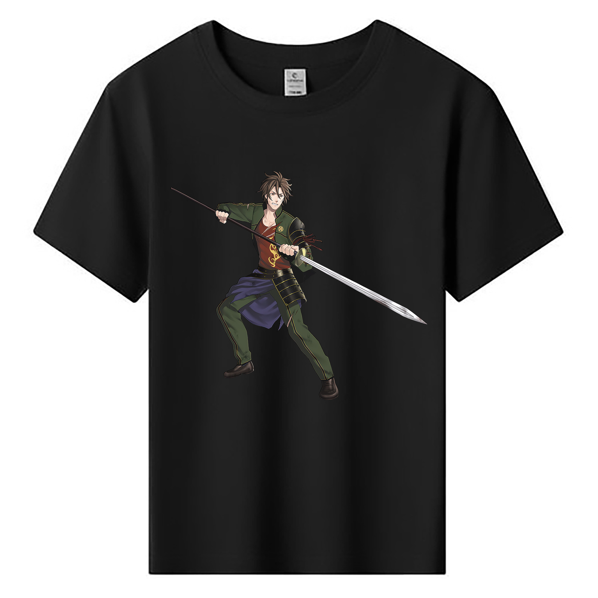 （画像用） 刀剣乱舞 Touken Ranbu 綿100％キッズTシャツ（フロントプリント）