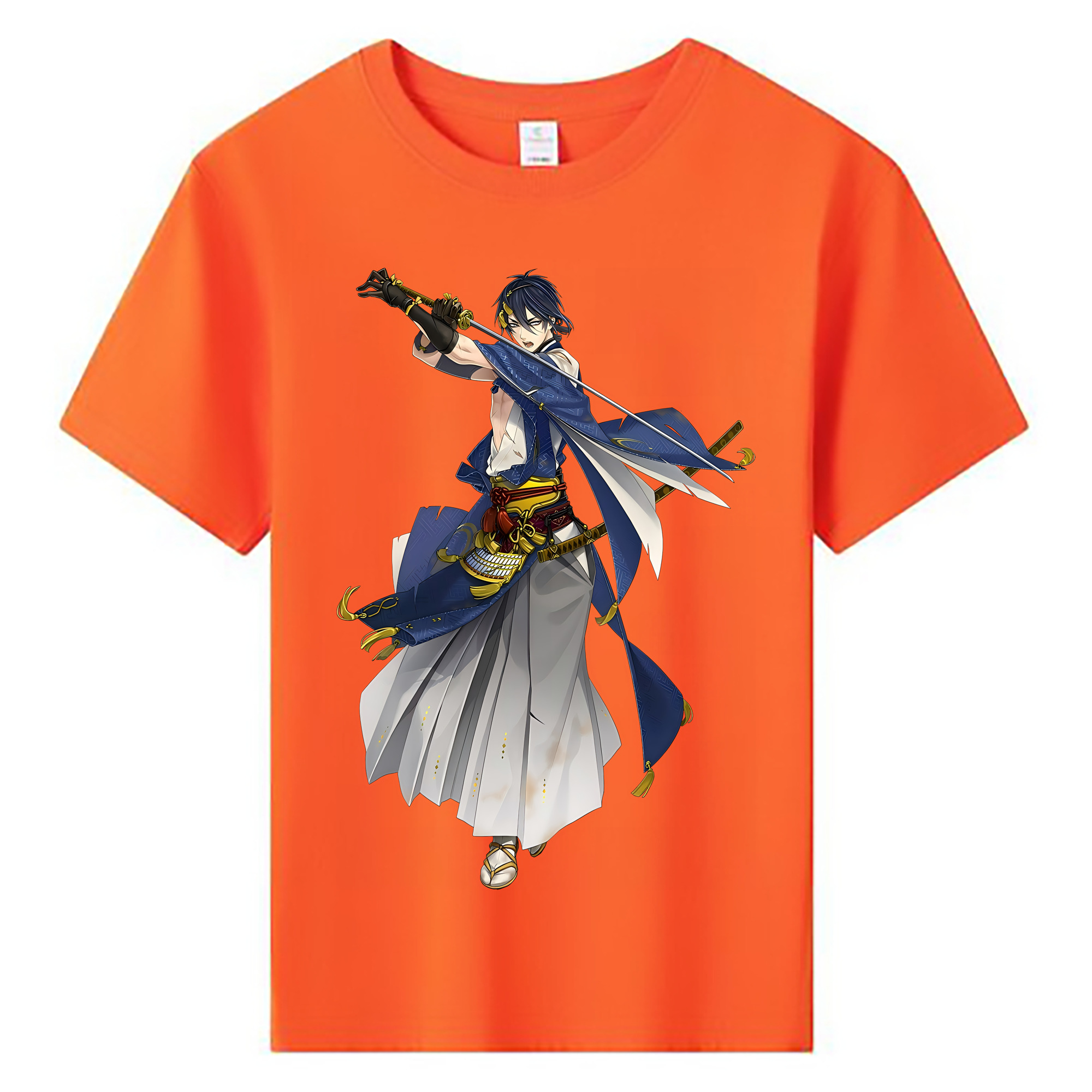 （画像用） 刀剣乱舞 Touken Ranbu 綿100％キッズTシャツ（フロントプリント）