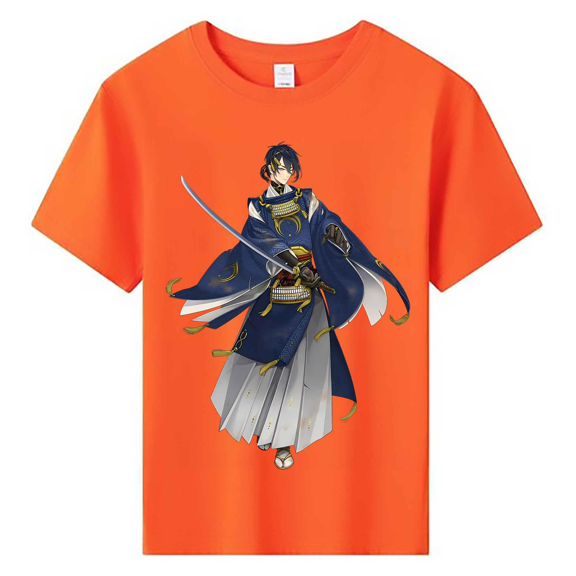 （画像用） 刀剣乱舞 Touken Ranbu 綿100％キッズTシャツ（フロントプリント）