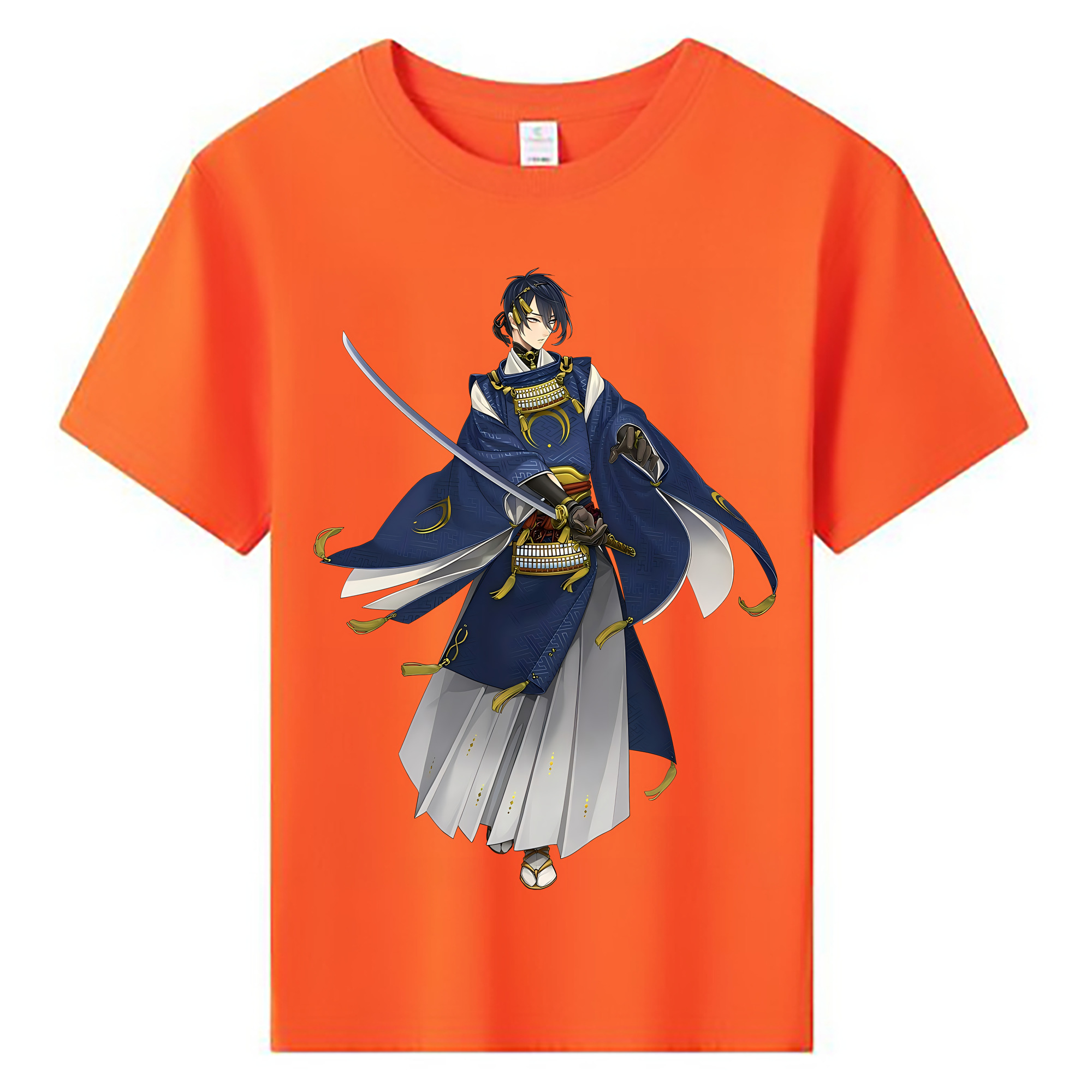 （画像用） 刀剣乱舞 Touken Ranbu 綿100％キッズTシャツ（フロントプリント）