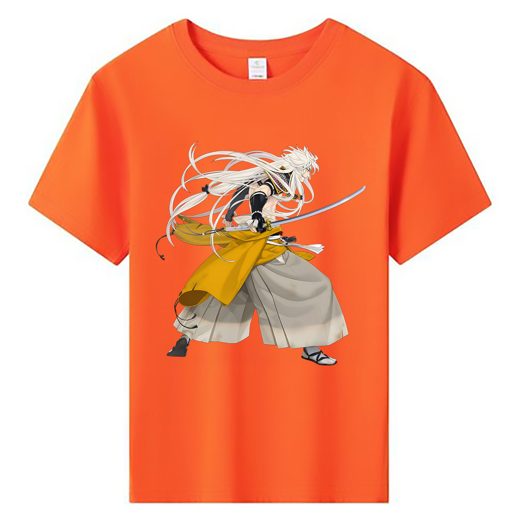（画像用） 刀剣乱舞 Touken Ranbu 綿100％キッズTシャツ（フロントプリント）