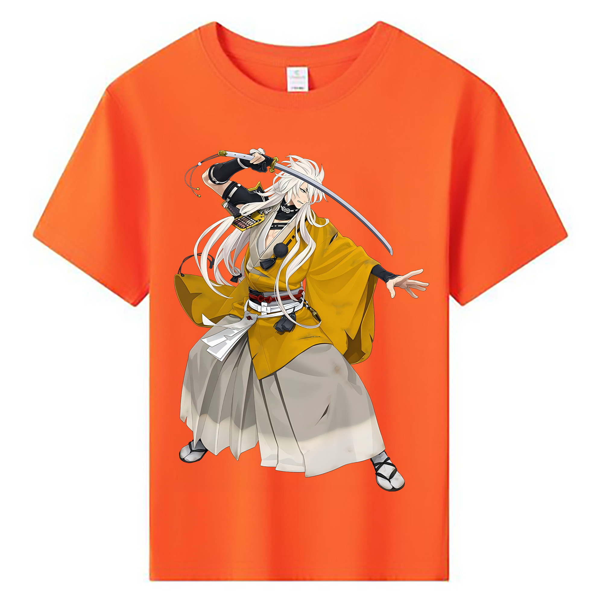 （画像用） 刀剣乱舞 Touken Ranbu 綿100％キッズTシャツ（フロントプリント）