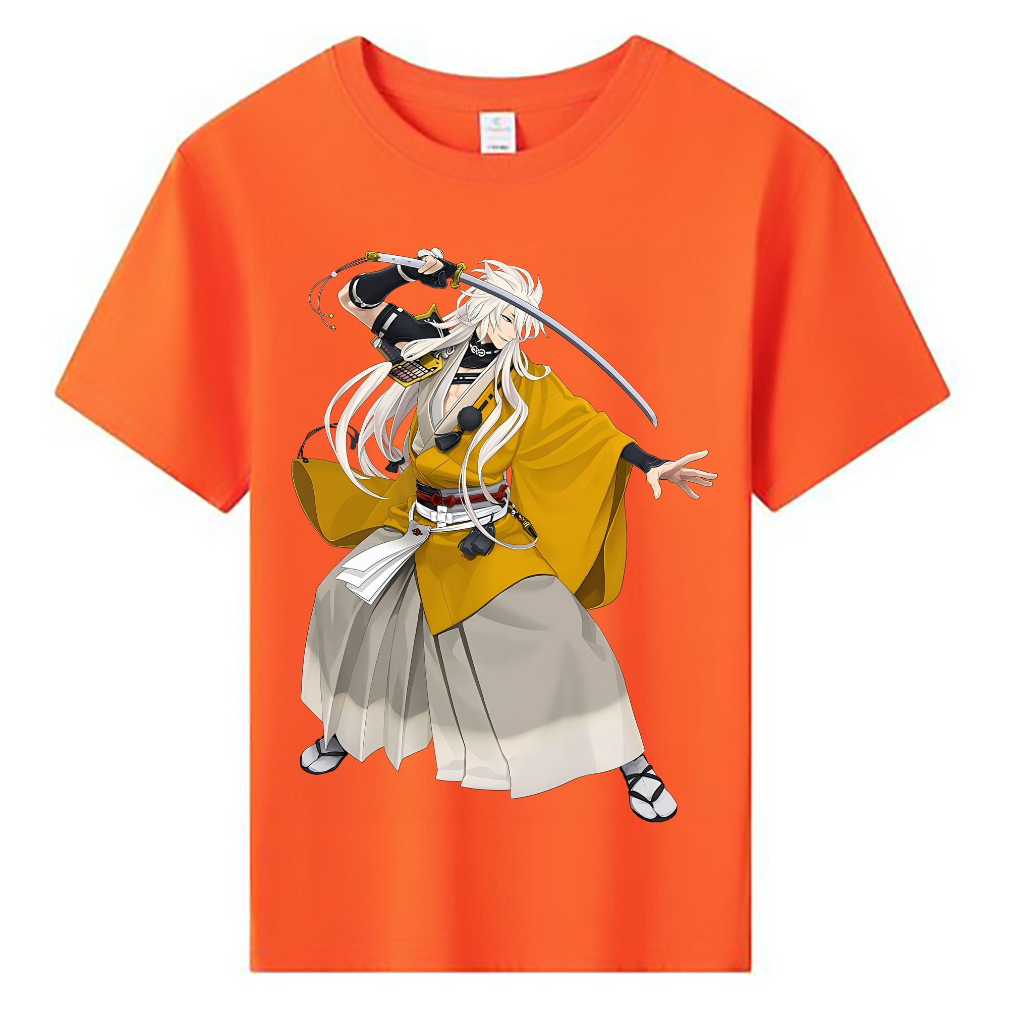 （画像用） 刀剣乱舞 Touken Ranbu 綿100％キッズTシャツ（フロントプリント）