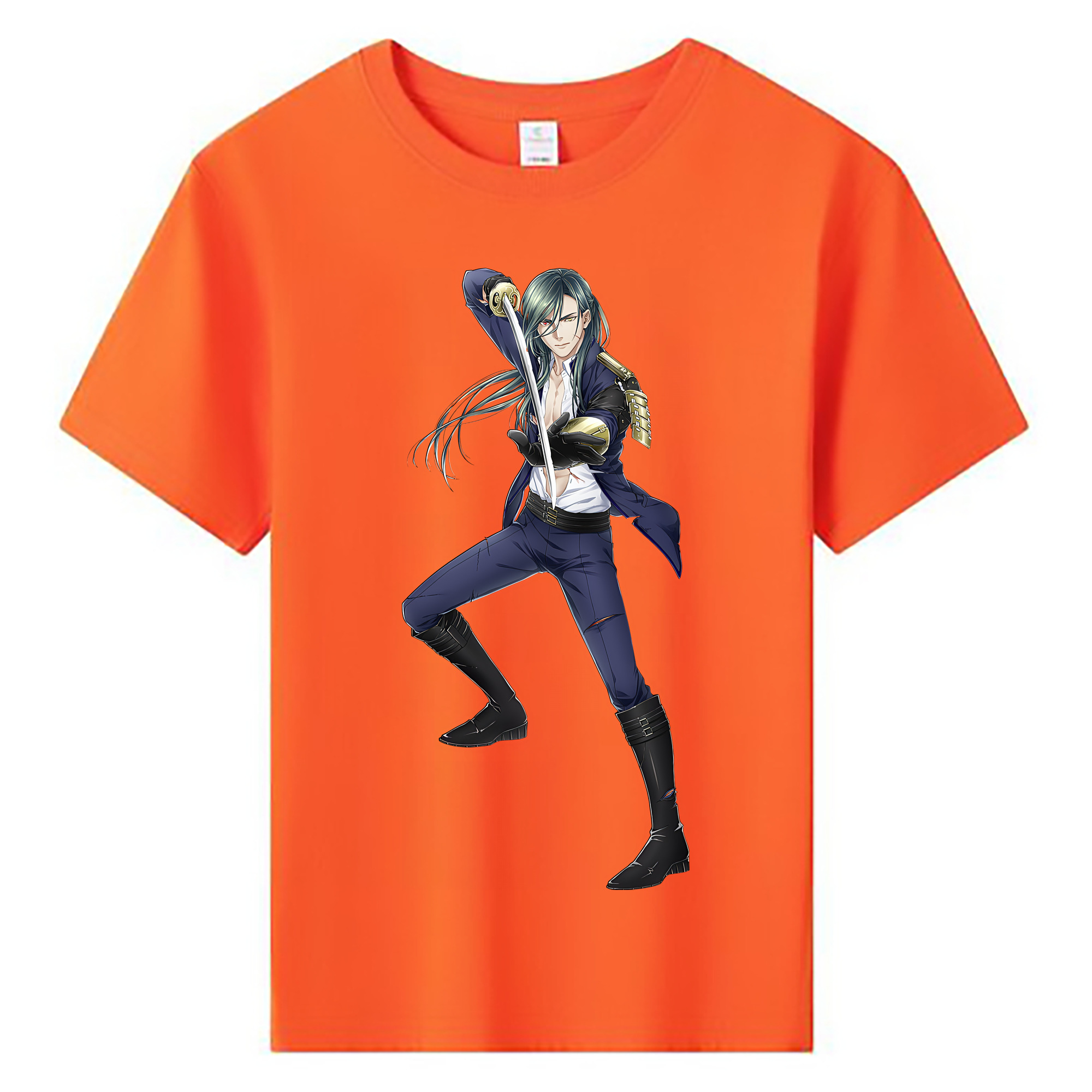 （画像用） 刀剣乱舞 Touken Ranbu 綿100％キッズTシャツ（フロントプリント）