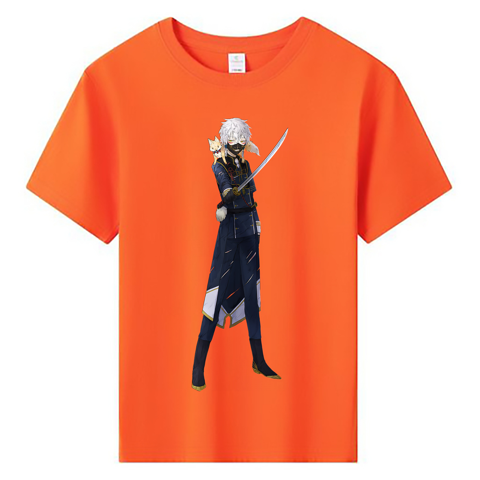 （画像用） 刀剣乱舞 Touken Ranbu 綿100％キッズTシャツ（フロントプリント）