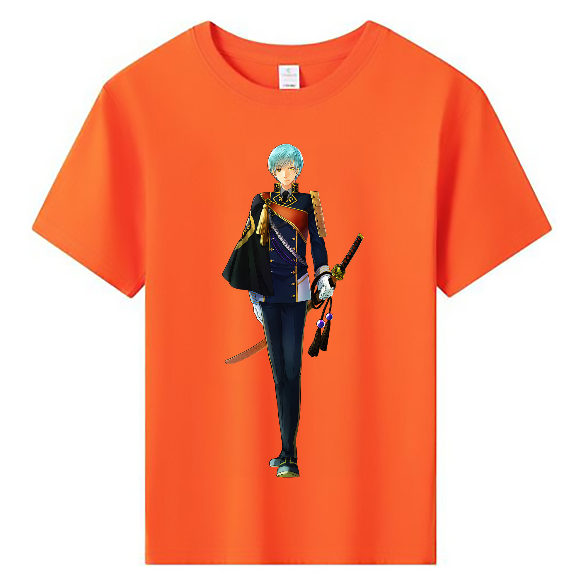 （画像用） 刀剣乱舞 Touken Ranbu 綿100％キッズTシャツ（フロントプリント）