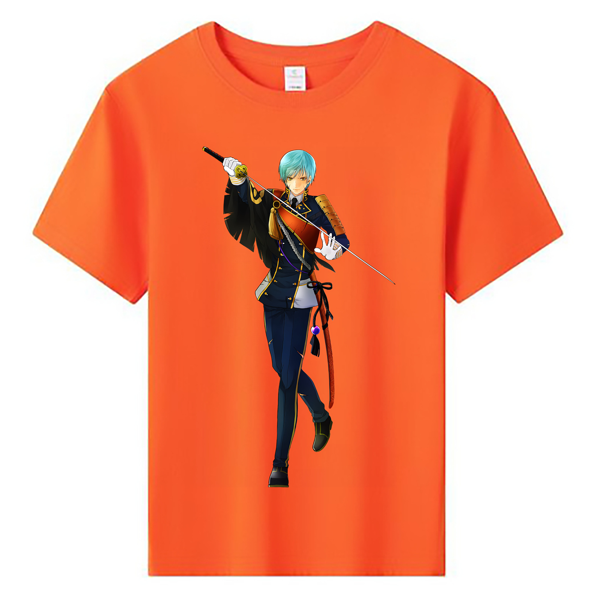 （画像用） 刀剣乱舞 Touken Ranbu 綿100％キッズTシャツ（フロントプリント）