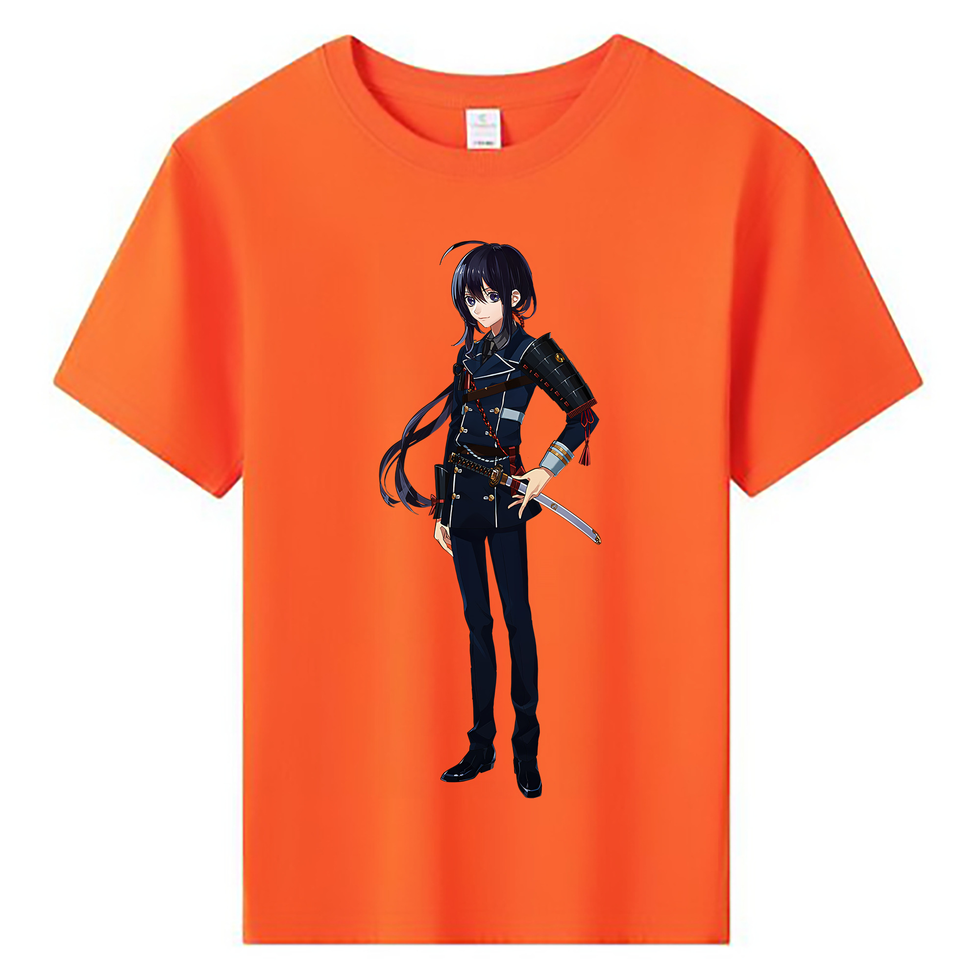 （画像用） 刀剣乱舞 Touken Ranbu 綿100％キッズTシャツ（フロントプリント）