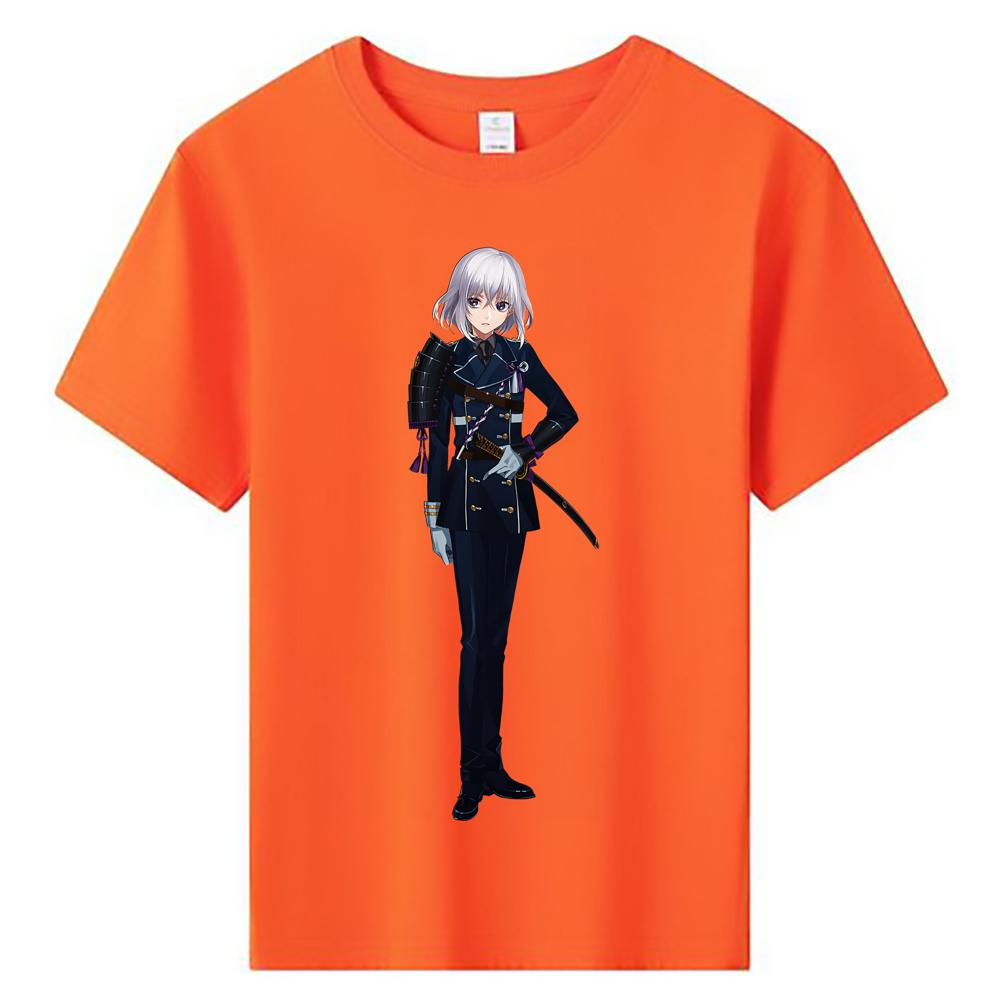 （画像用） 刀剣乱舞 Touken Ranbu 綿100％キッズTシャツ（フロントプリント）