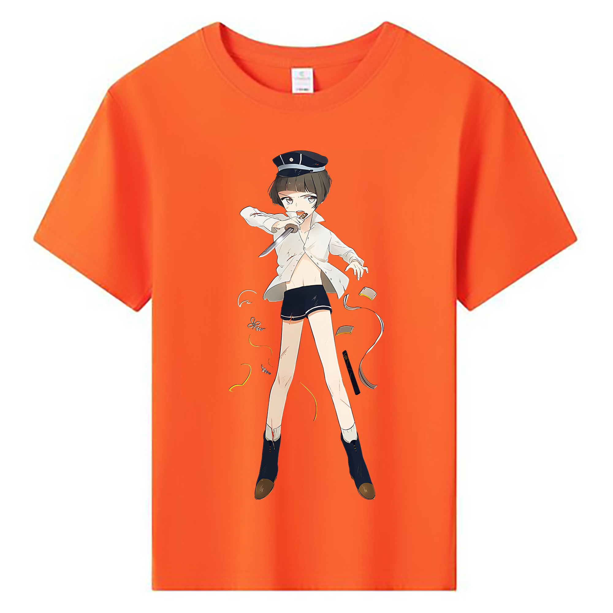（画像用） 刀剣乱舞 Touken Ranbu 綿100％キッズTシャツ（フロントプリント）