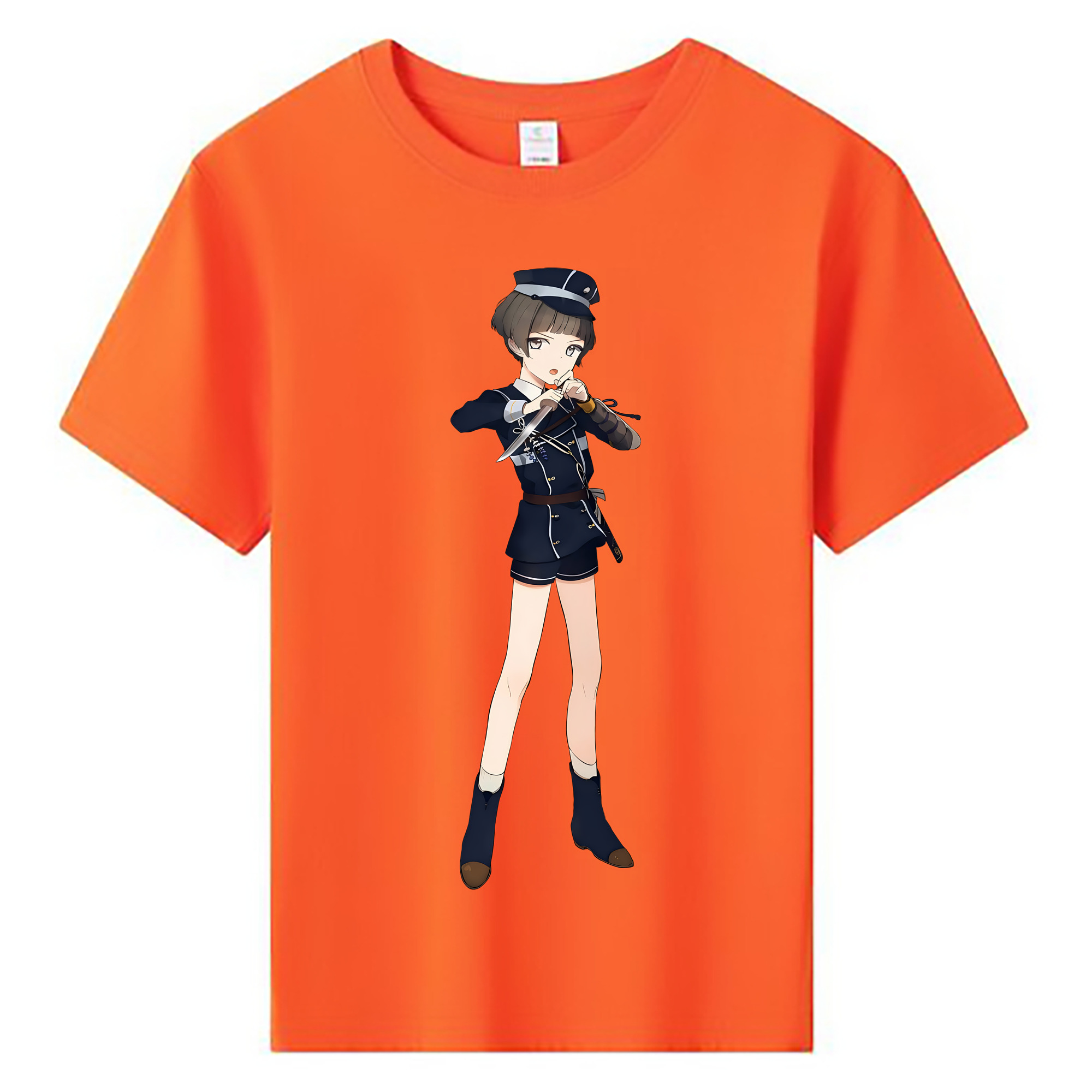 （画像用） 刀剣乱舞 Touken Ranbu 綿100％キッズTシャツ（フロントプリント）