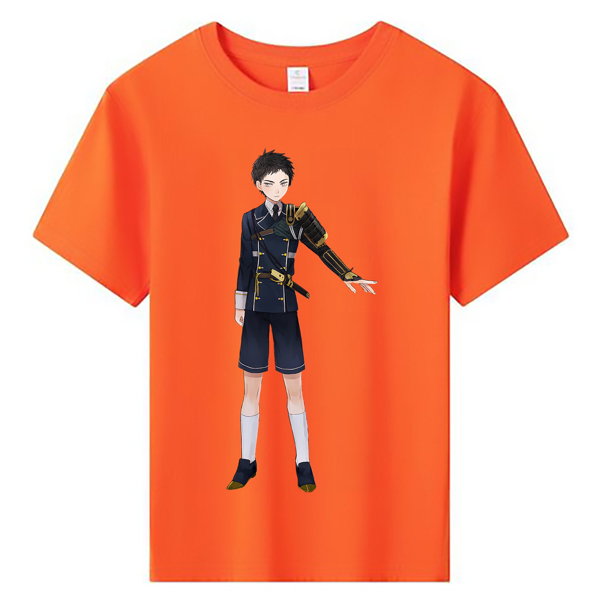 （画像用） 刀剣乱舞 Touken Ranbu 綿100％キッズTシャツ（フロントプリント）