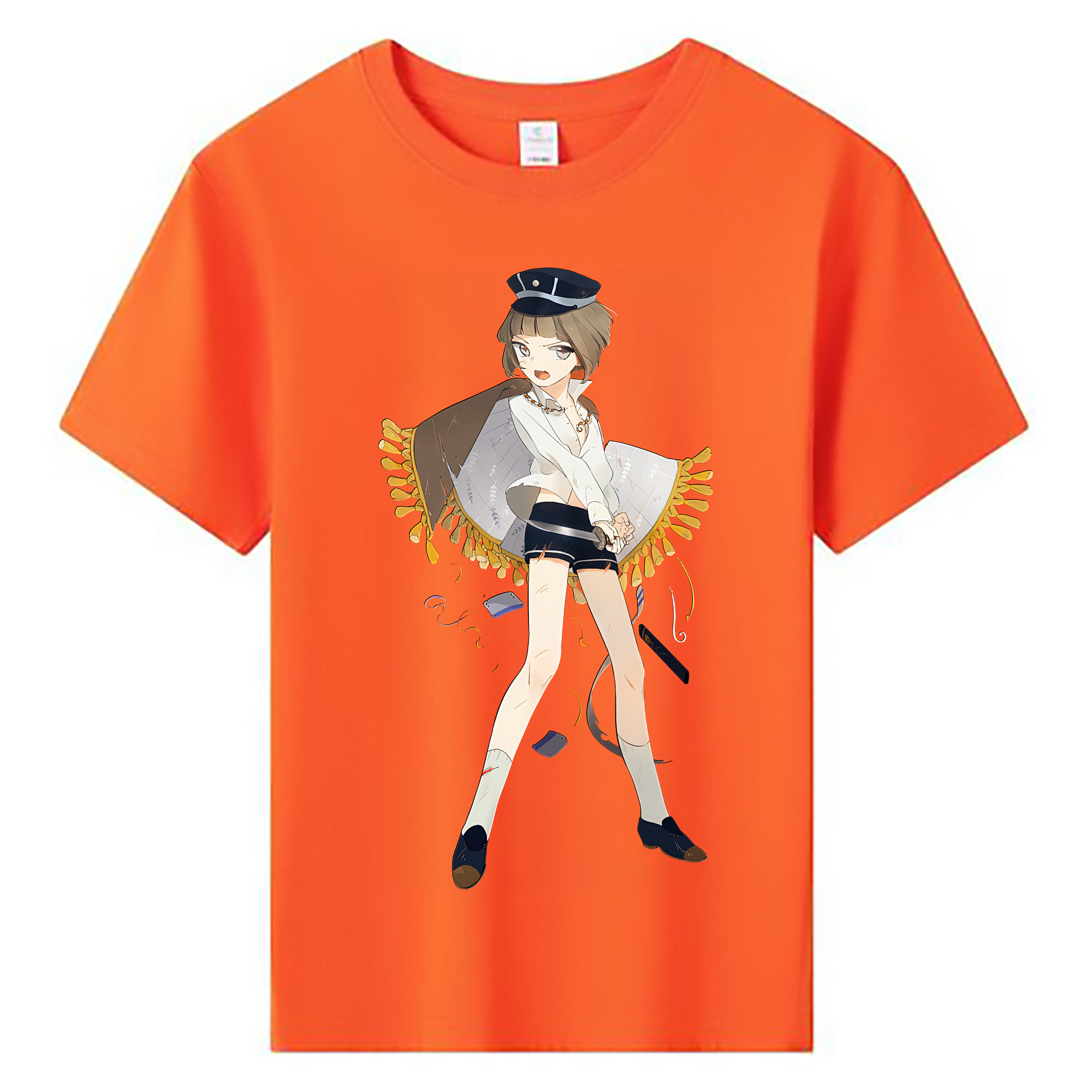 （画像用） 刀剣乱舞 Touken Ranbu 綿100％キッズTシャツ（フロントプリント）