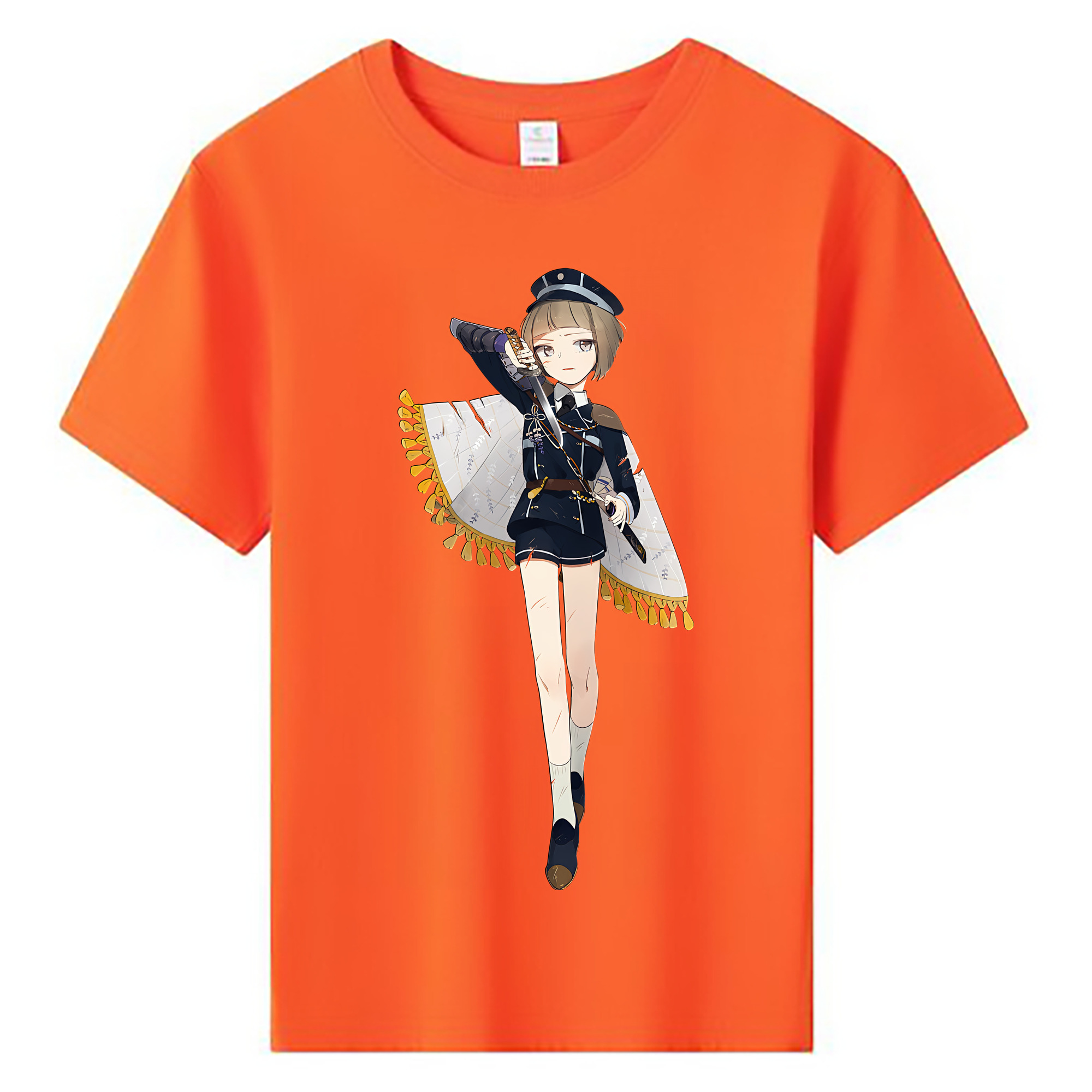 （画像用） 刀剣乱舞 Touken Ranbu 綿100％キッズTシャツ（フロントプリント）