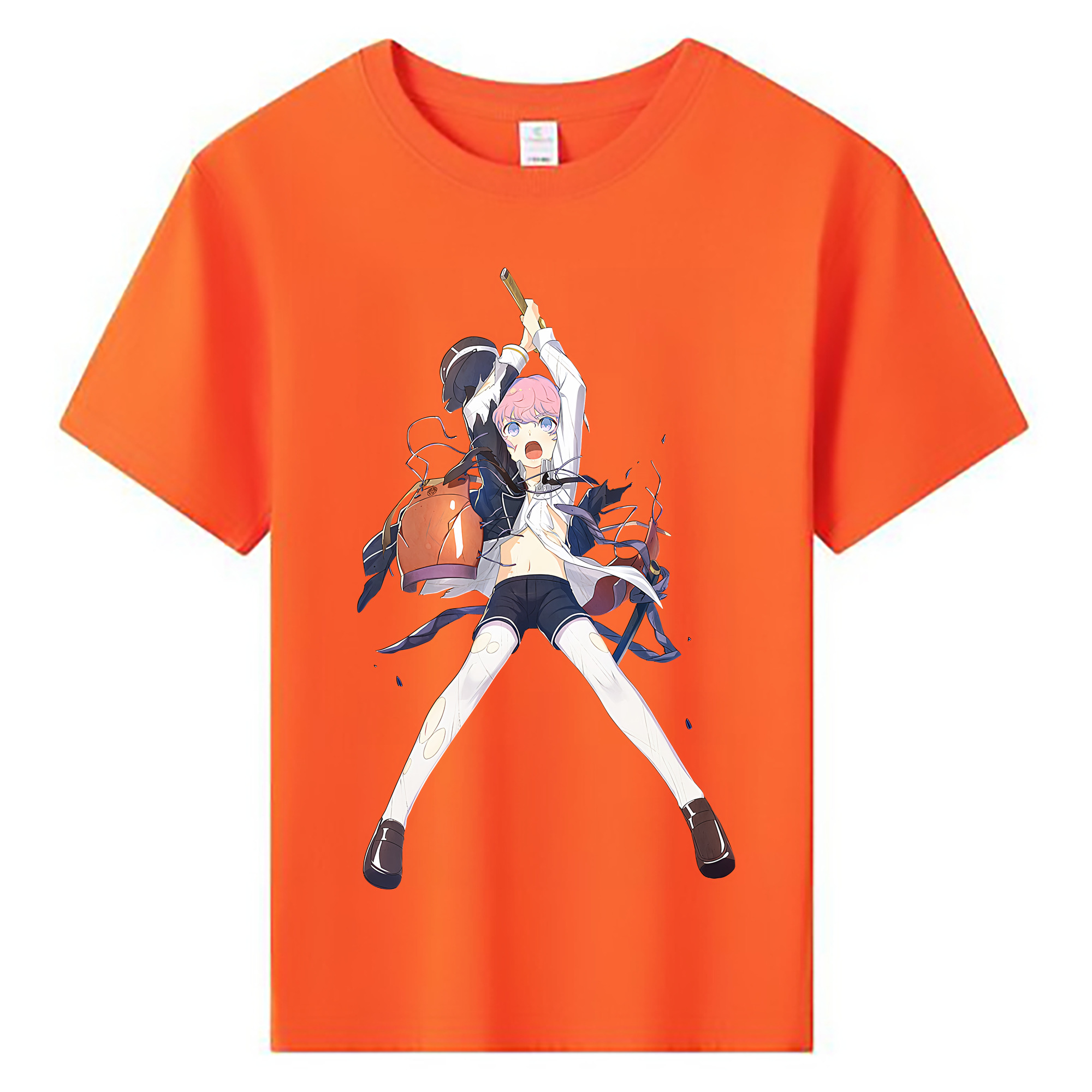 （画像用） 刀剣乱舞 Touken Ranbu 綿100％キッズTシャツ（フロントプリント）
