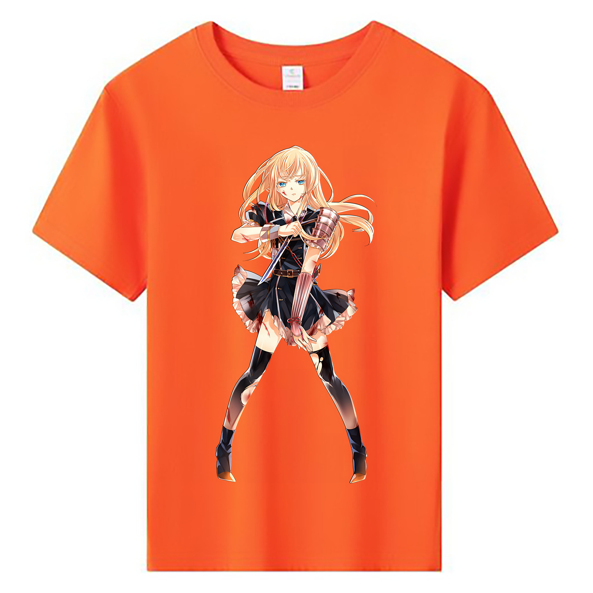 （画像用） 刀剣乱舞 Touken Ranbu 綿100％キッズTシャツ（フロントプリント）