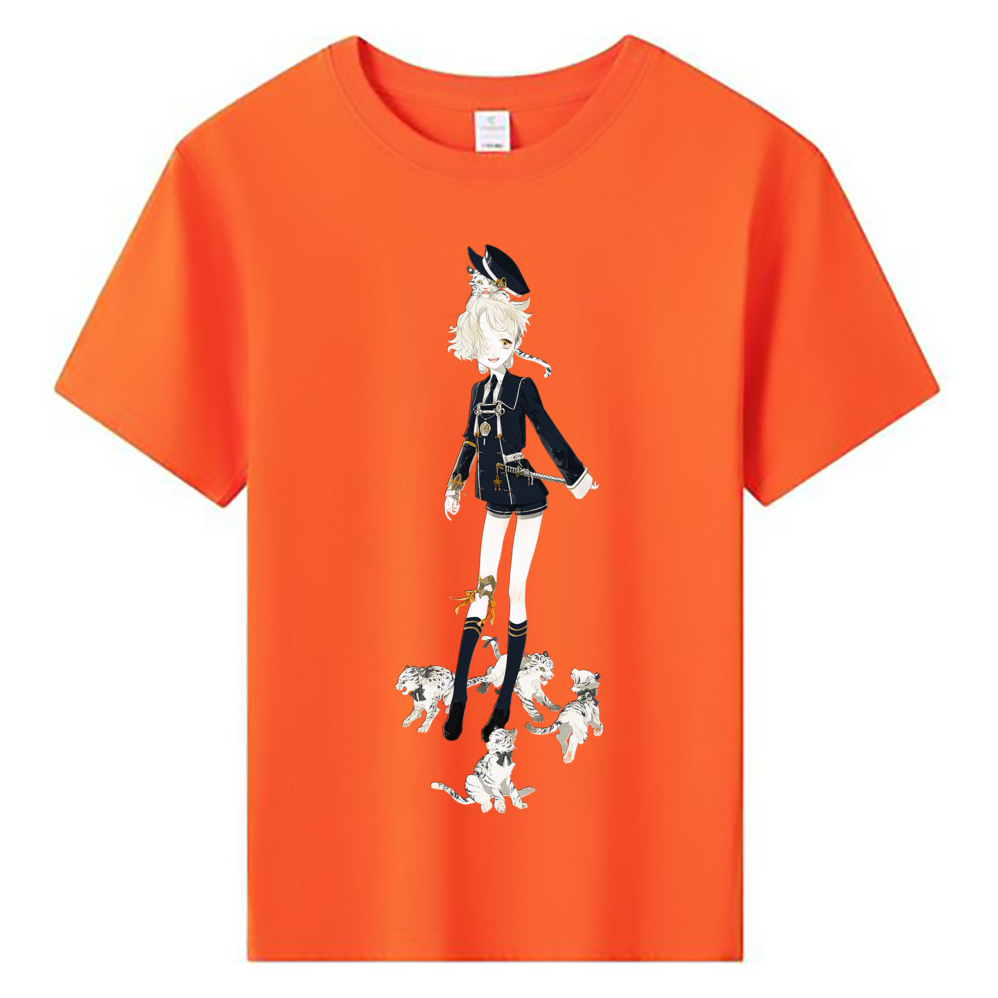 （画像用） 刀剣乱舞 Touken Ranbu 綿100％キッズTシャツ（フロントプリント）