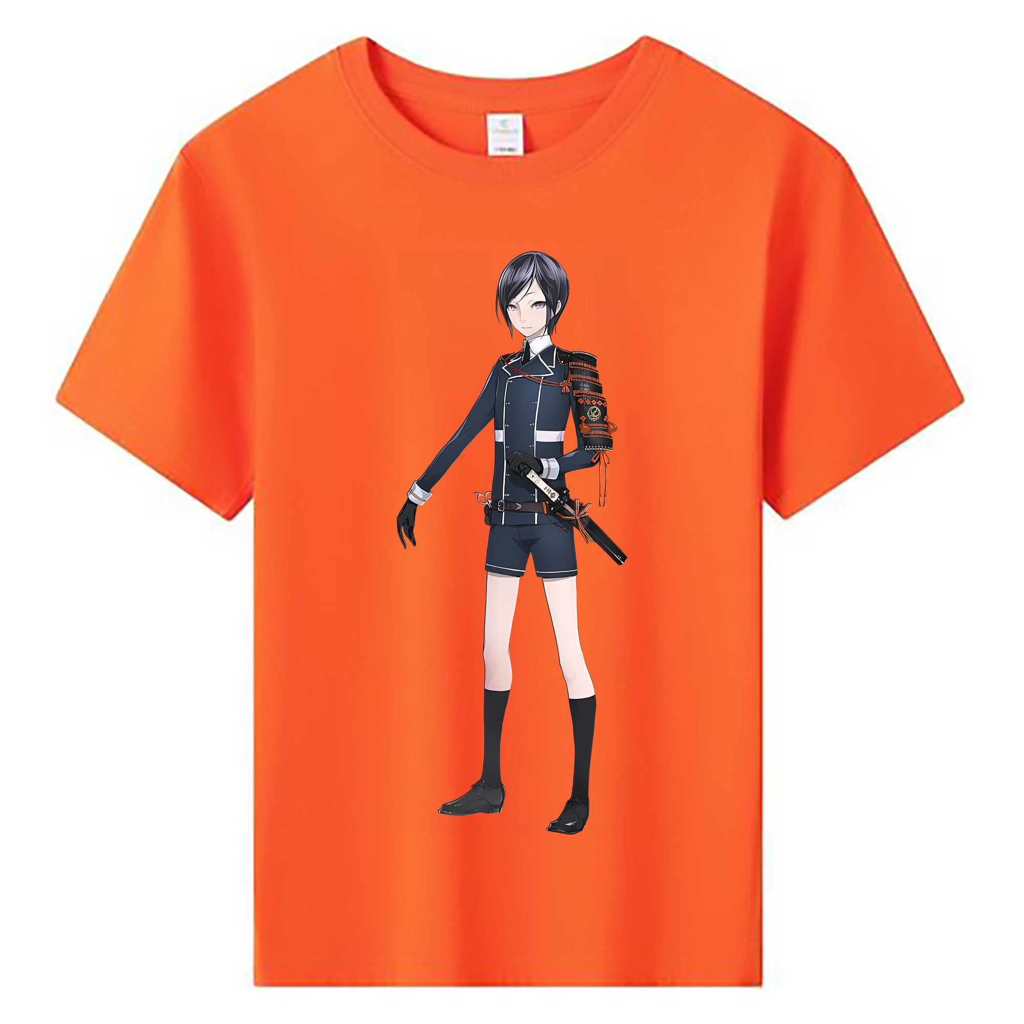（画像用） 刀剣乱舞 Touken Ranbu 綿100％キッズTシャツ（フロントプリント）