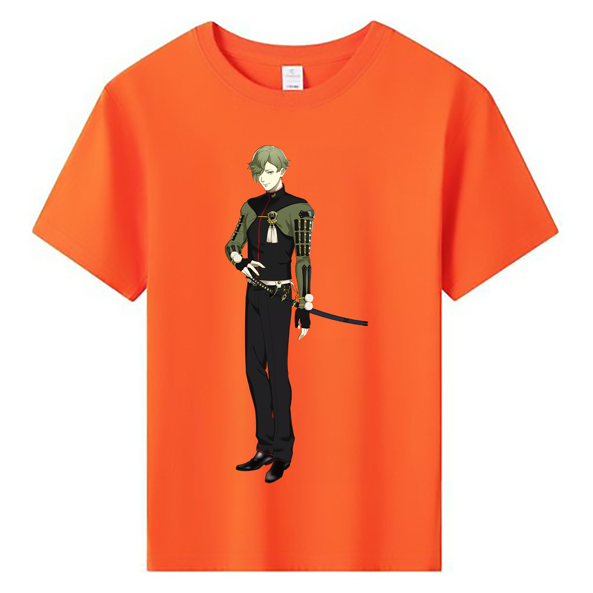 （画像用） 刀剣乱舞 Touken Ranbu 綿100％キッズTシャツ（フロントプリント）