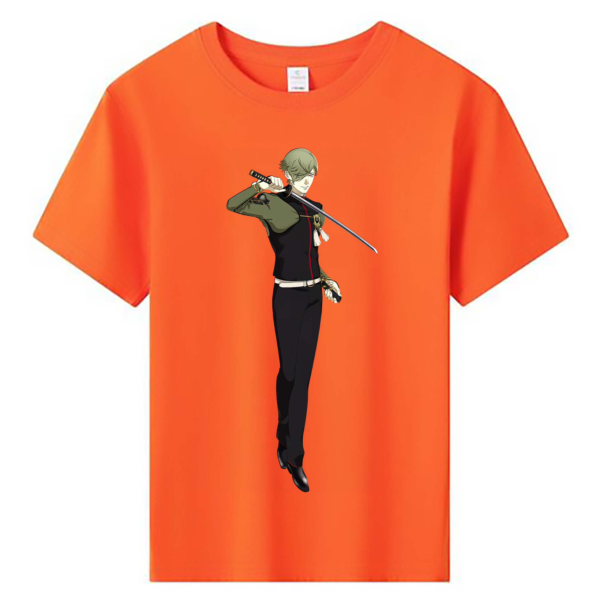（画像用） 刀剣乱舞 Touken Ranbu 綿100％キッズTシャツ（フロントプリント）