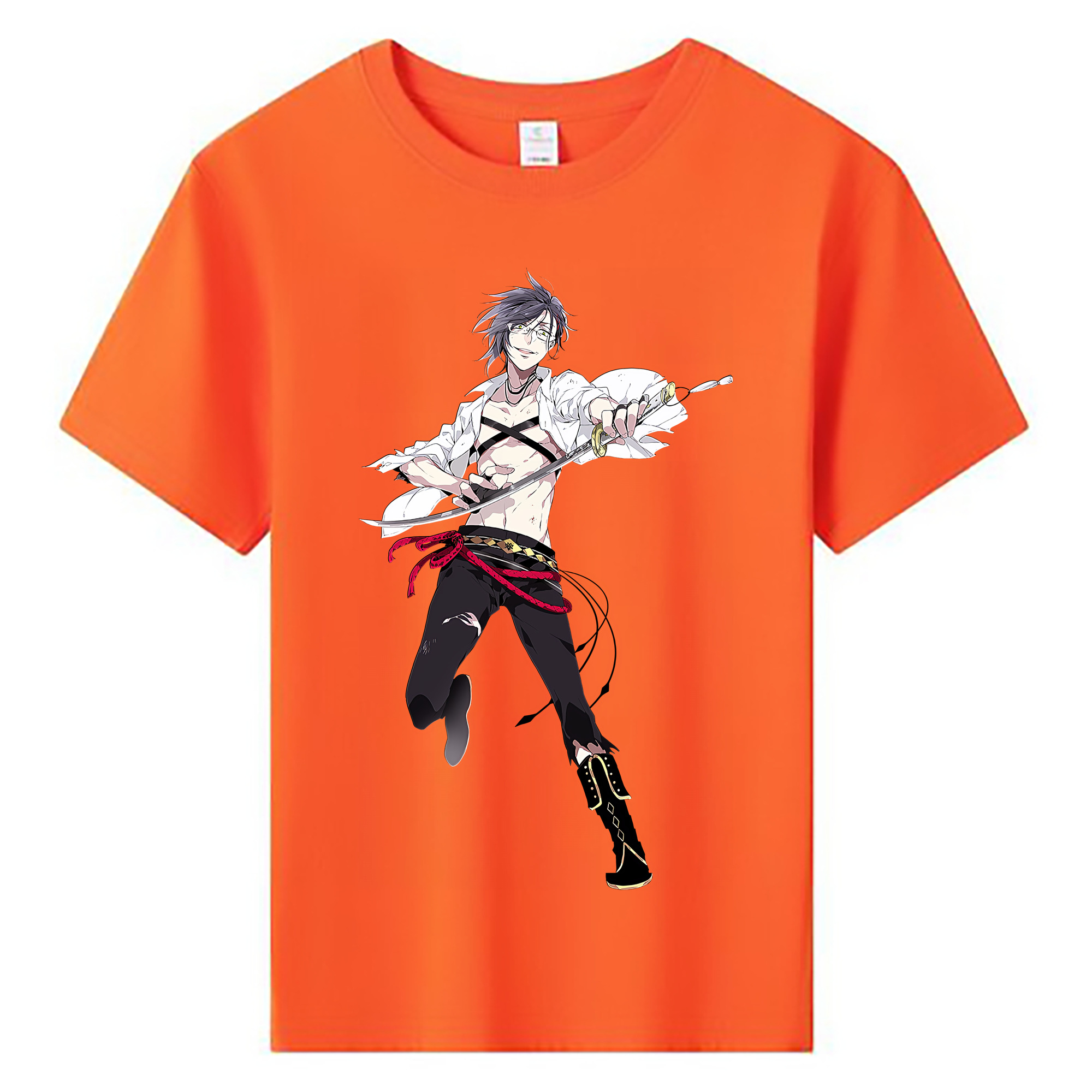 （画像用） 刀剣乱舞 Touken Ranbu 綿100％キッズTシャツ（フロントプリント）