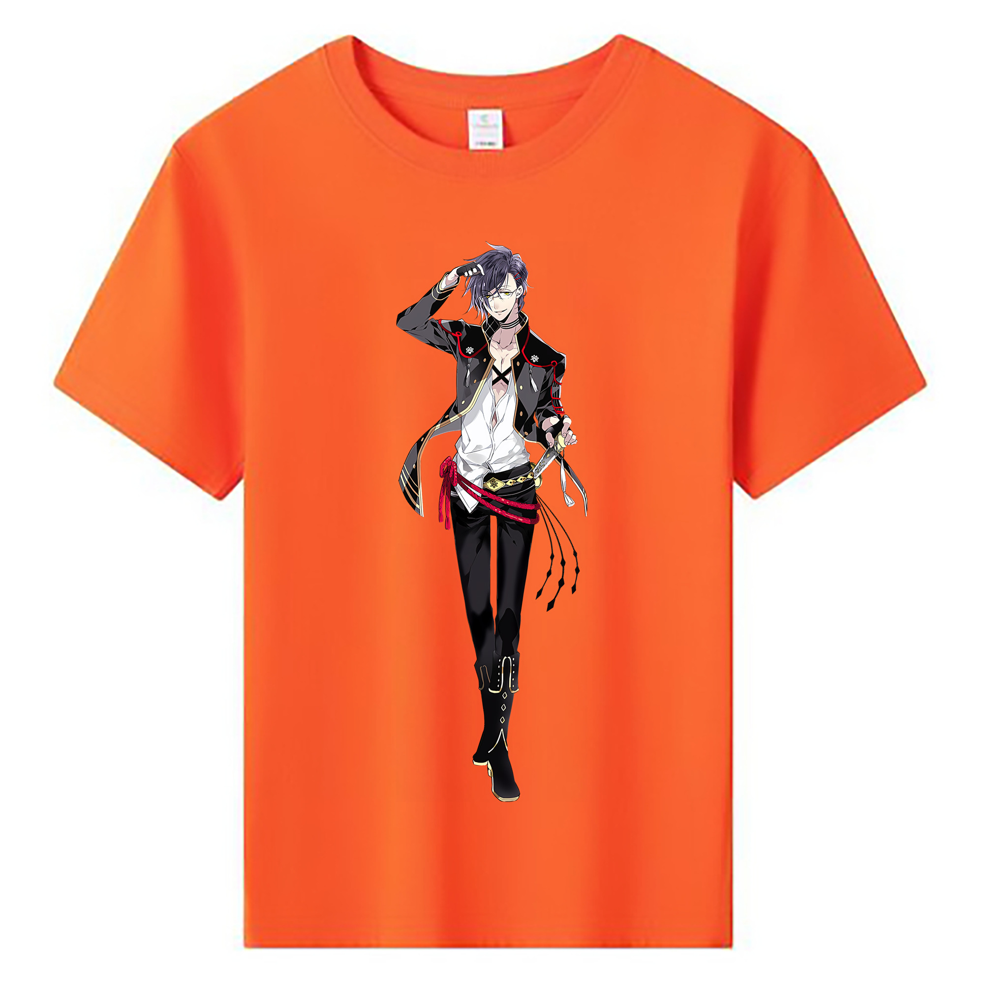 （画像用） 刀剣乱舞 Touken Ranbu 綿100％キッズTシャツ（フロントプリント）