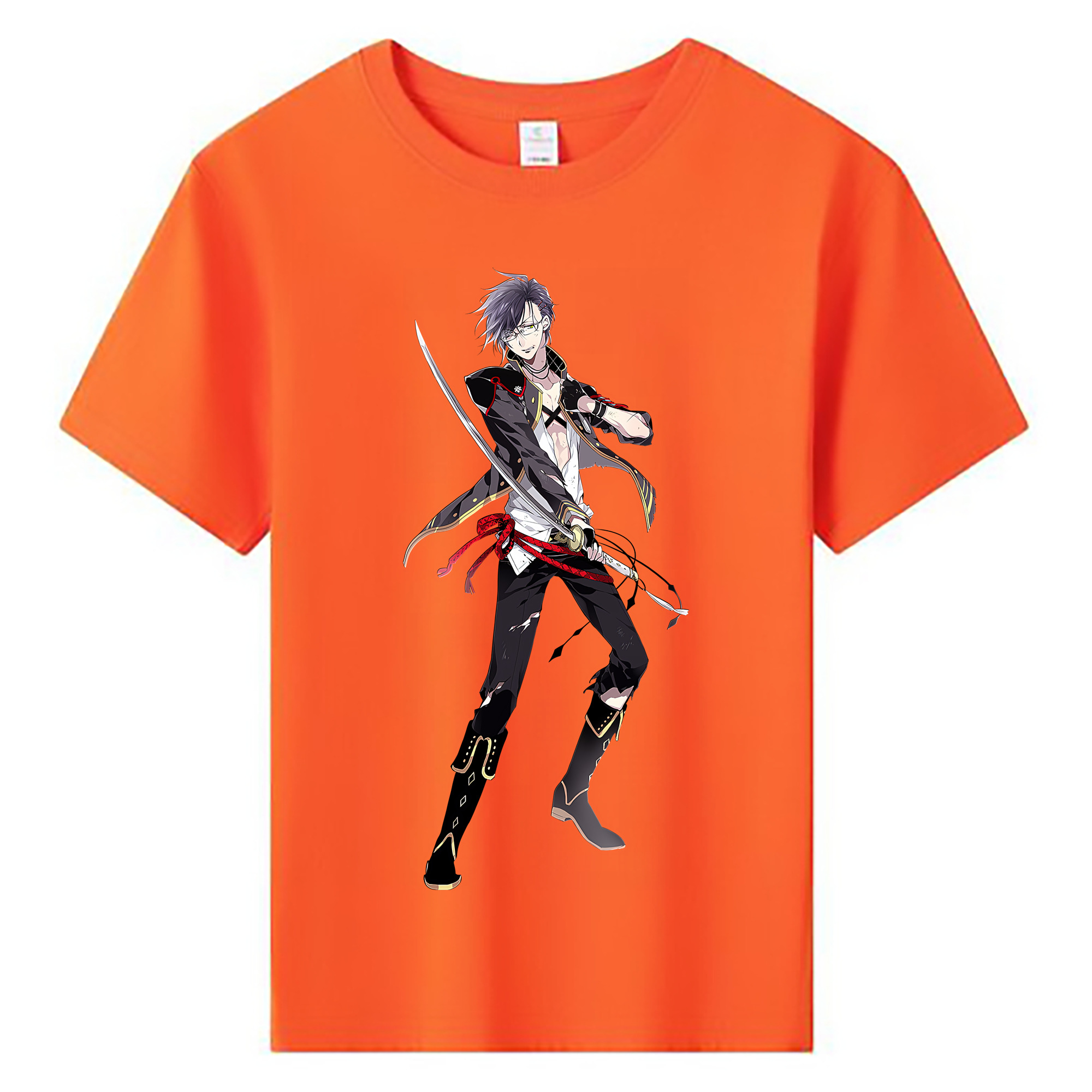 （画像用） 刀剣乱舞 Touken Ranbu 綿100％キッズTシャツ（フロントプリント）