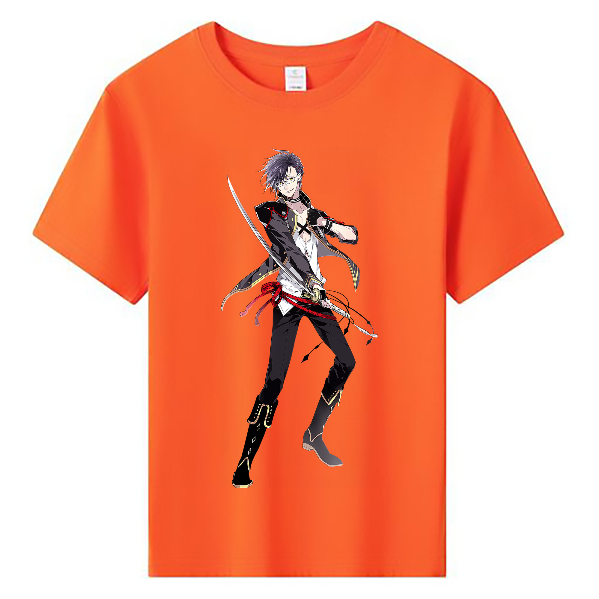 （画像用） 刀剣乱舞 Touken Ranbu 綿100％キッズTシャツ（フロントプリント）