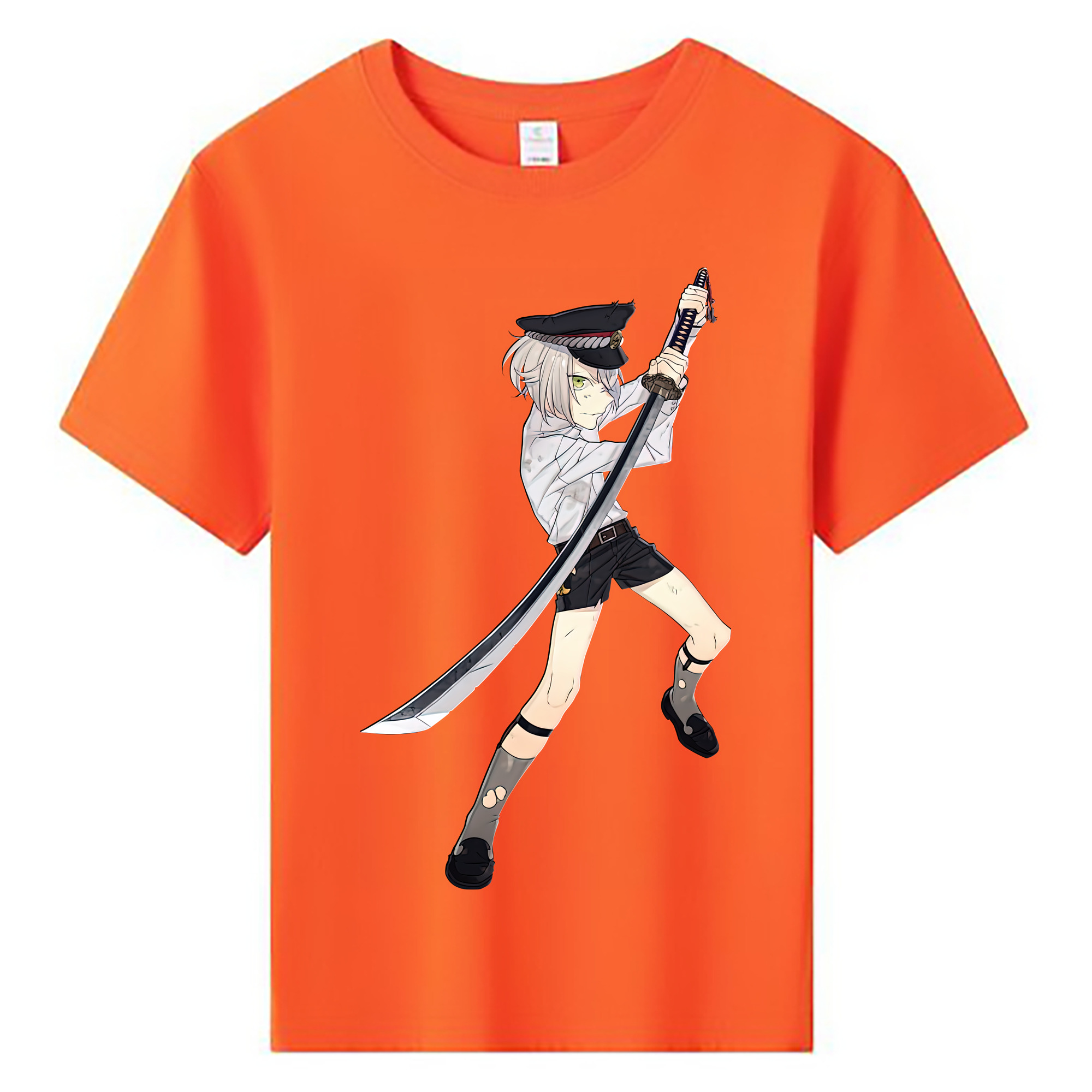（画像用） 刀剣乱舞 Touken Ranbu 綿100％キッズTシャツ（フロントプリント）