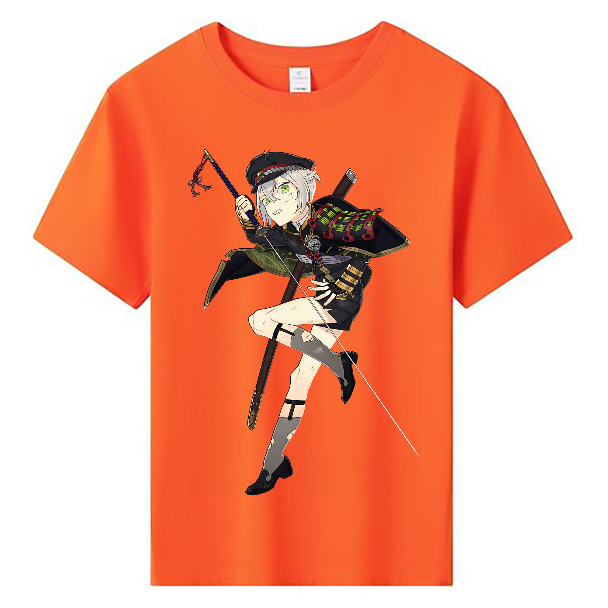 （画像用） 刀剣乱舞 Touken Ranbu 綿100％キッズTシャツ（フロントプリント）