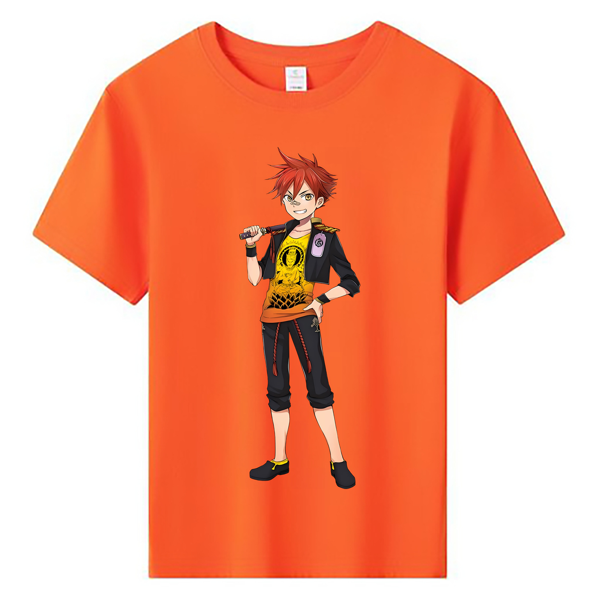 （画像用） 刀剣乱舞 Touken Ranbu 綿100％キッズTシャツ（フロントプリント）