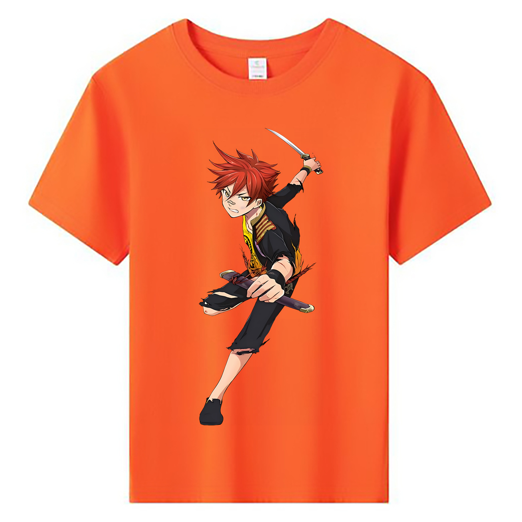 （画像用） 刀剣乱舞 Touken Ranbu 綿100％キッズTシャツ（フロントプリント）