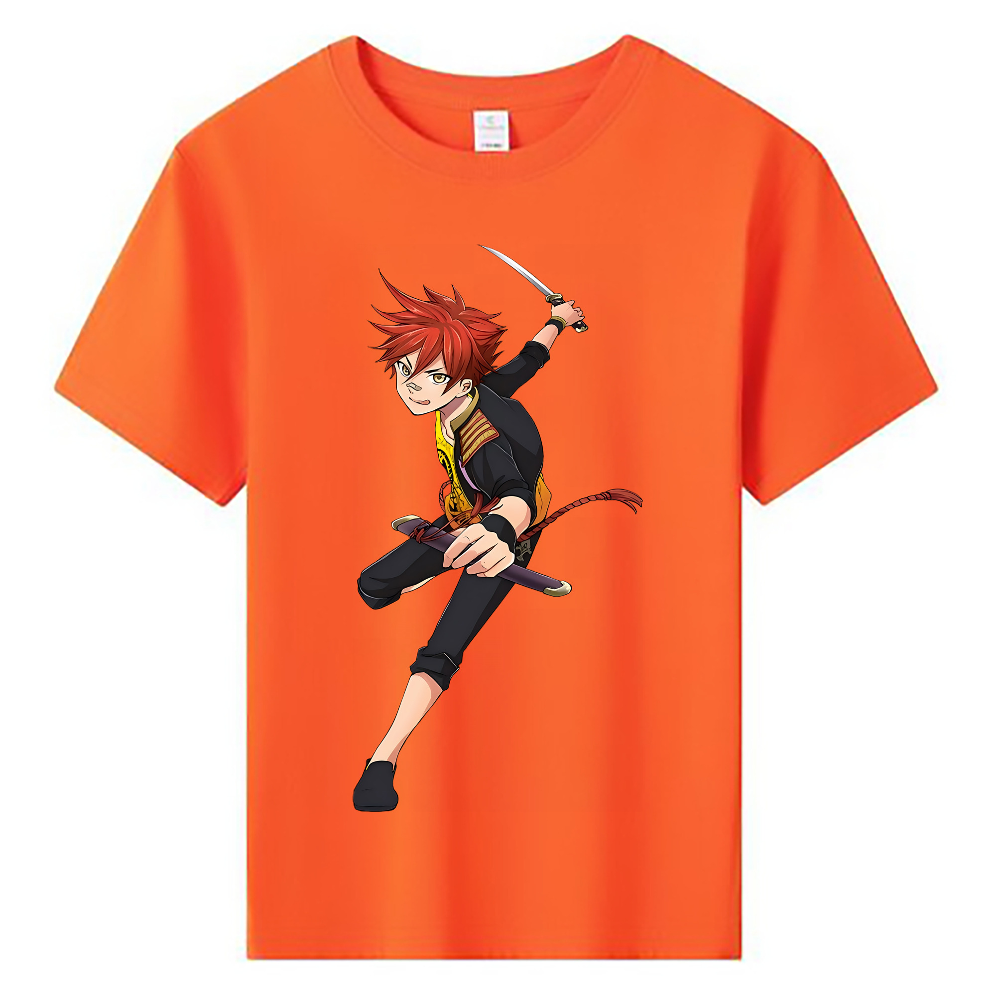 （画像用） 刀剣乱舞 Touken Ranbu 綿100％キッズTシャツ（フロントプリント）
