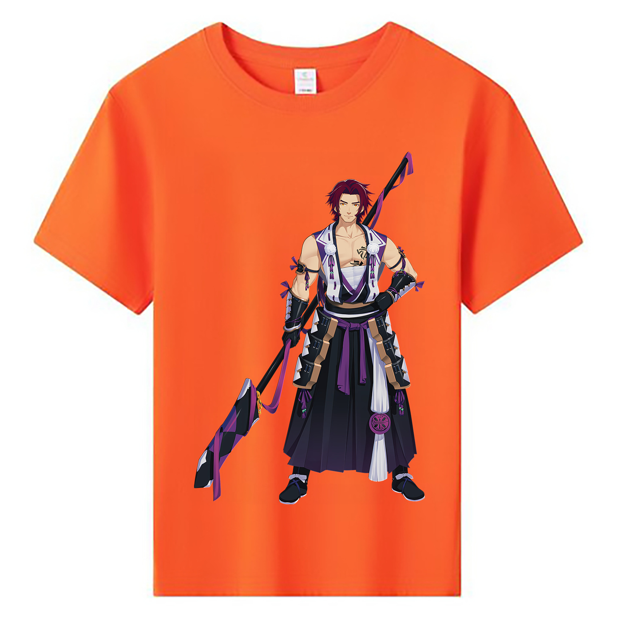 （画像用） 刀剣乱舞 Touken Ranbu 綿100％キッズTシャツ（フロントプリント）