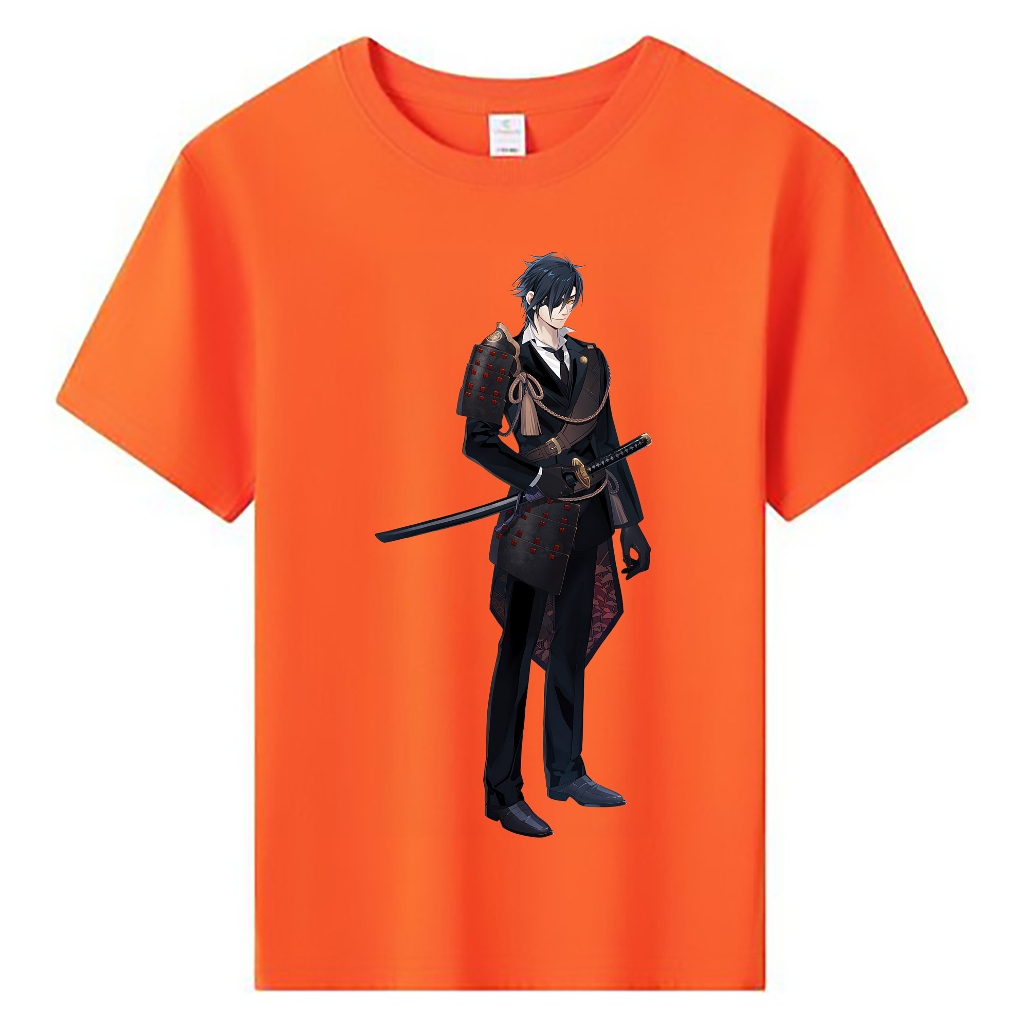 （画像用） 刀剣乱舞 Touken Ranbu 綿100％キッズTシャツ（フロントプリント）