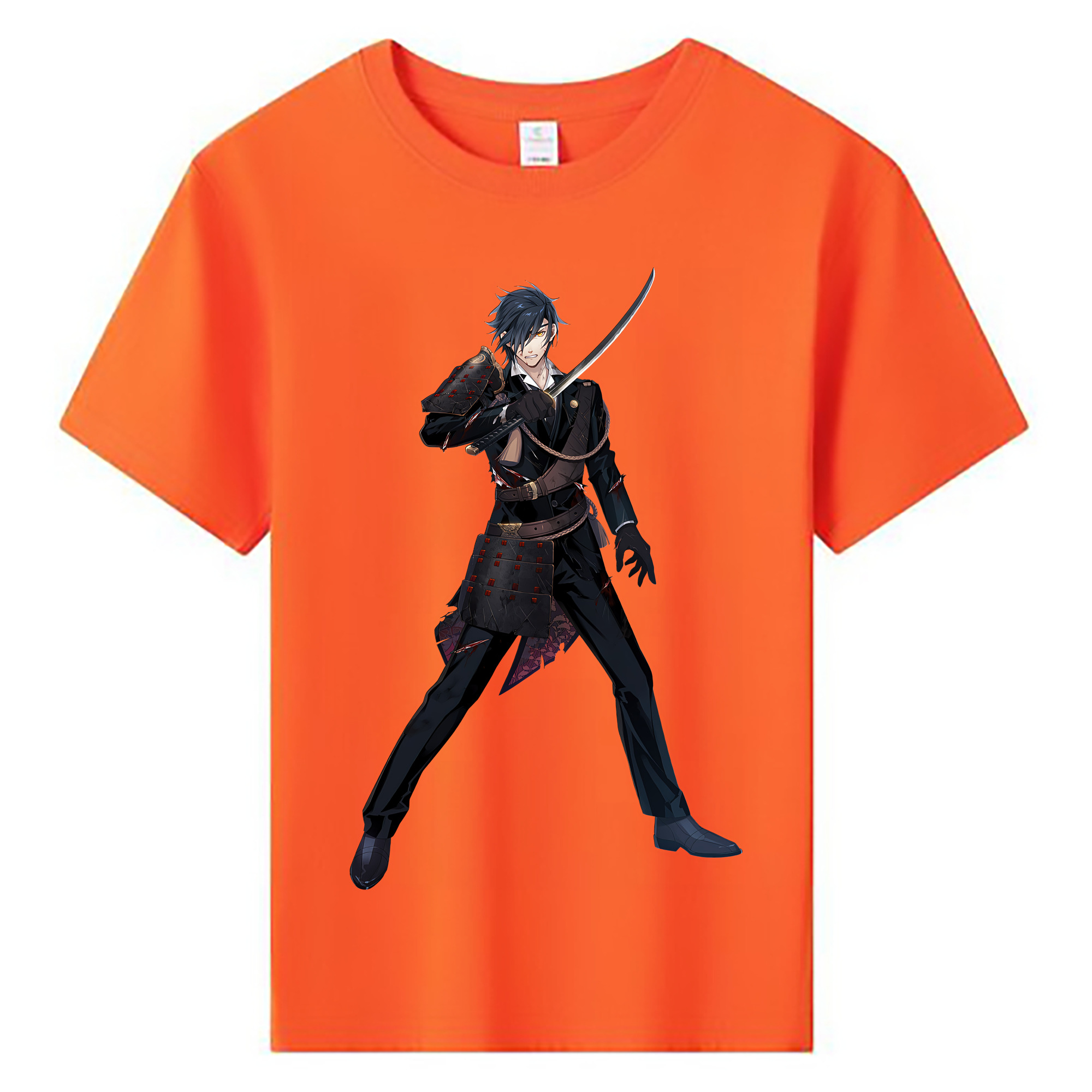 （画像用） 刀剣乱舞 Touken Ranbu 綿100％キッズTシャツ（フロントプリント）