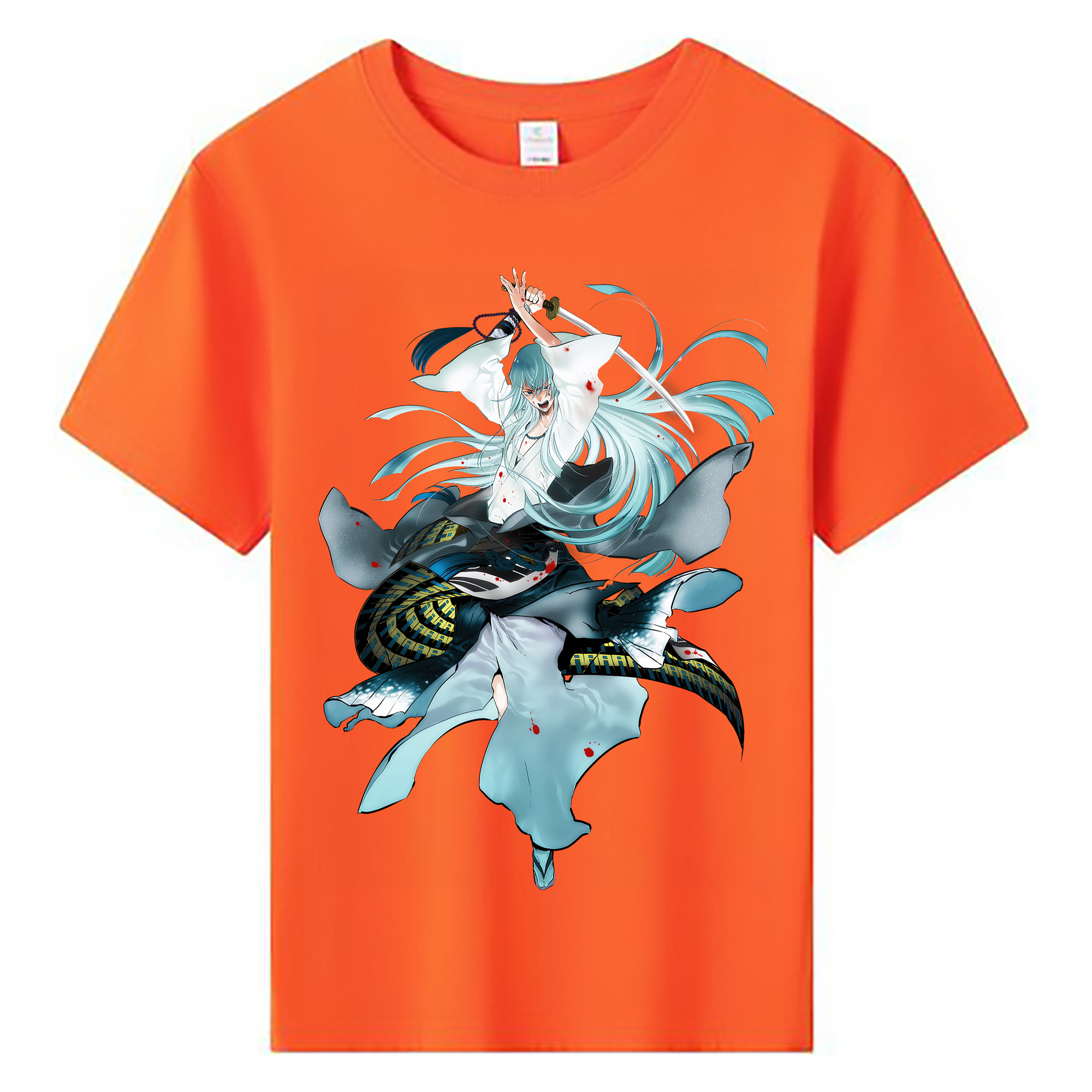 （画像用） 刀剣乱舞 Touken Ranbu 綿100％キッズTシャツ（フロントプリント）