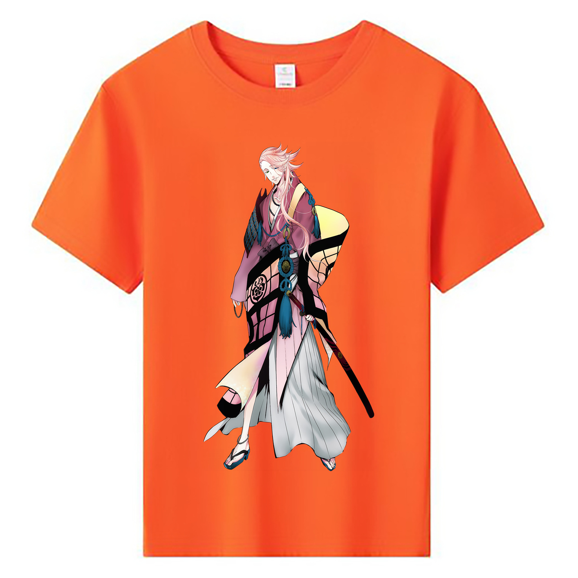 （画像用） 刀剣乱舞 Touken Ranbu 綿100％キッズTシャツ（フロントプリント）