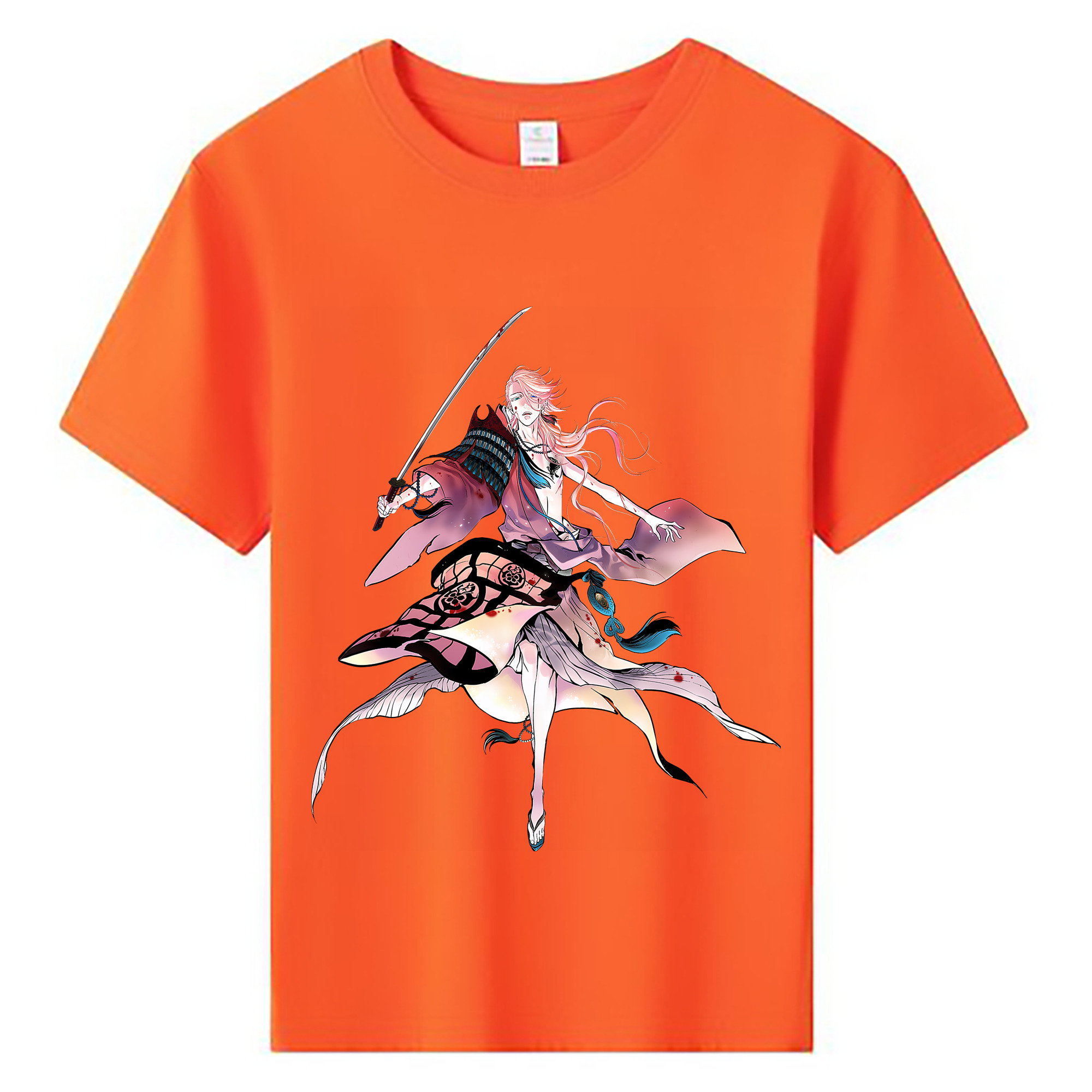 （画像用） 刀剣乱舞 Touken Ranbu 綿100％キッズTシャツ（フロントプリント）