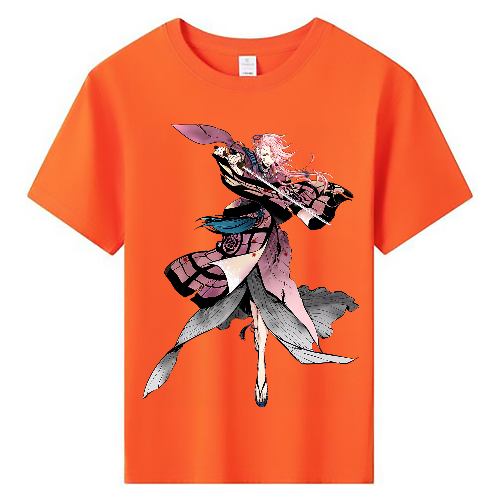（画像用） 刀剣乱舞 Touken Ranbu 綿100％キッズTシャツ（フロントプリント）