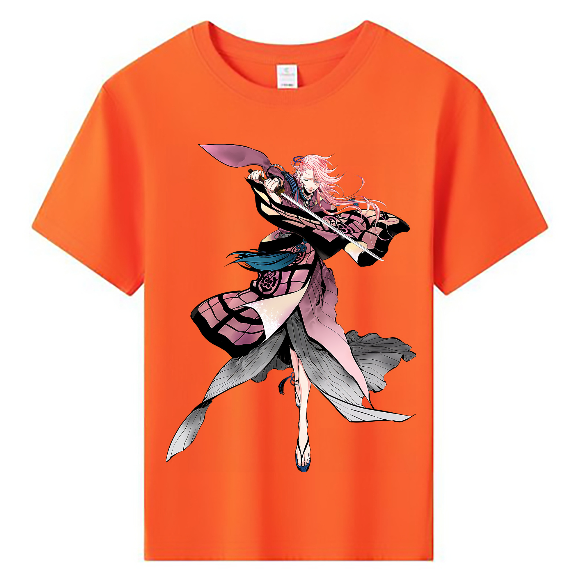 （画像用） 刀剣乱舞 Touken Ranbu 綿100％キッズTシャツ（フロントプリント）