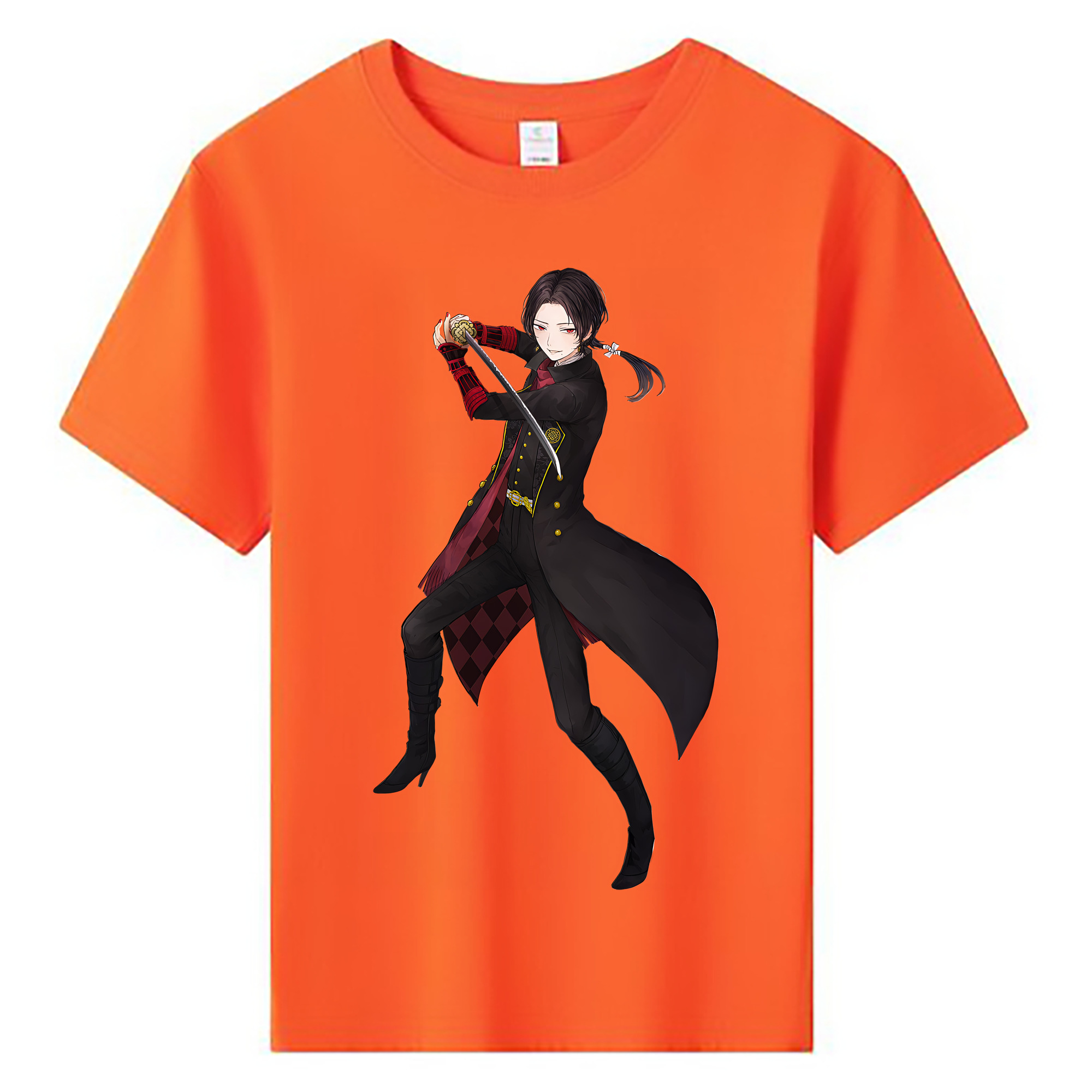 （画像用） 刀剣乱舞 Touken Ranbu 綿100％キッズTシャツ（フロントプリント）