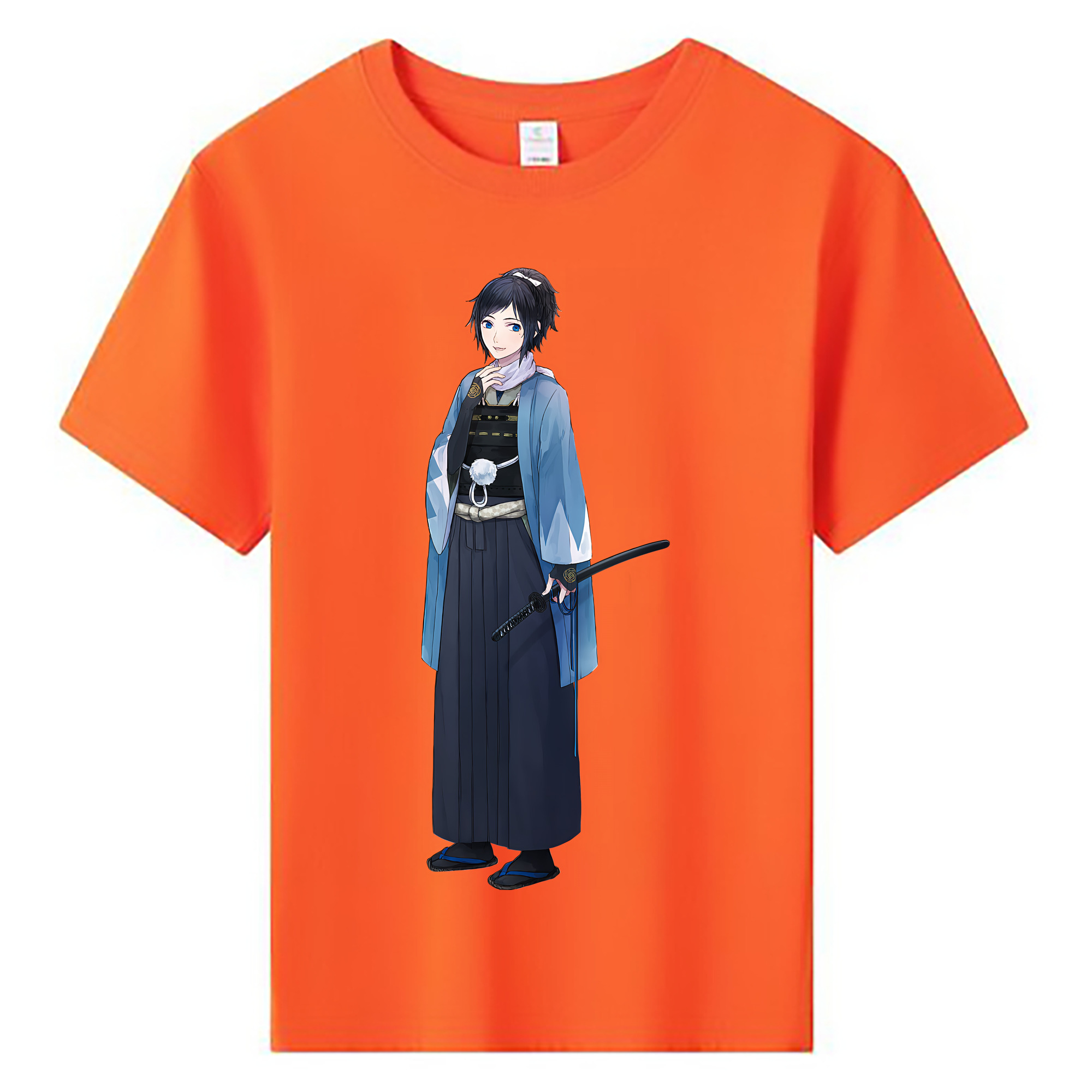 （画像用） 刀剣乱舞 Touken Ranbu 綿100％キッズTシャツ（フロントプリント）