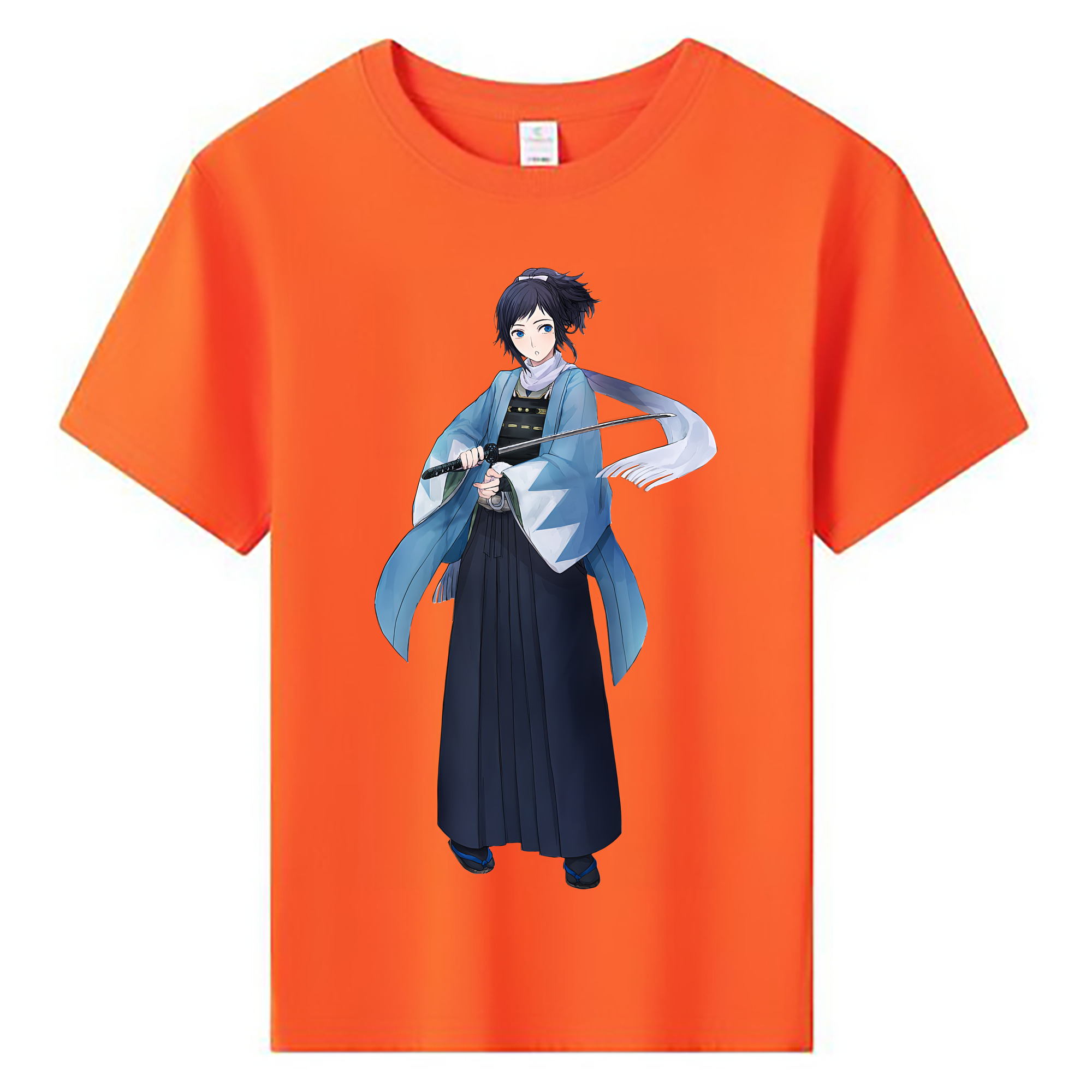 （画像用） 刀剣乱舞 Touken Ranbu 綿100％キッズTシャツ（フロントプリント）