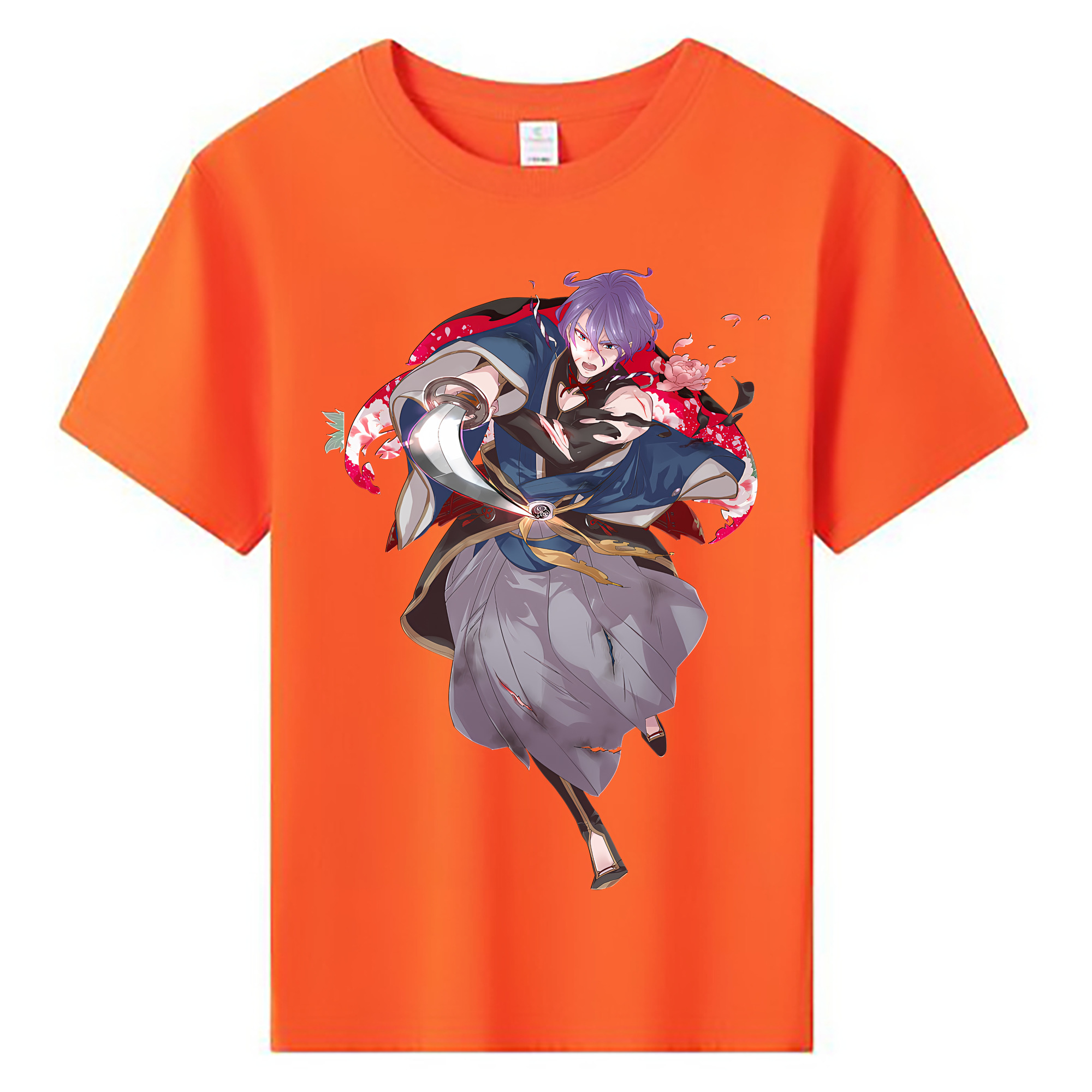 （画像用） 刀剣乱舞 Touken Ranbu 綿100％キッズTシャツ（フロントプリント）