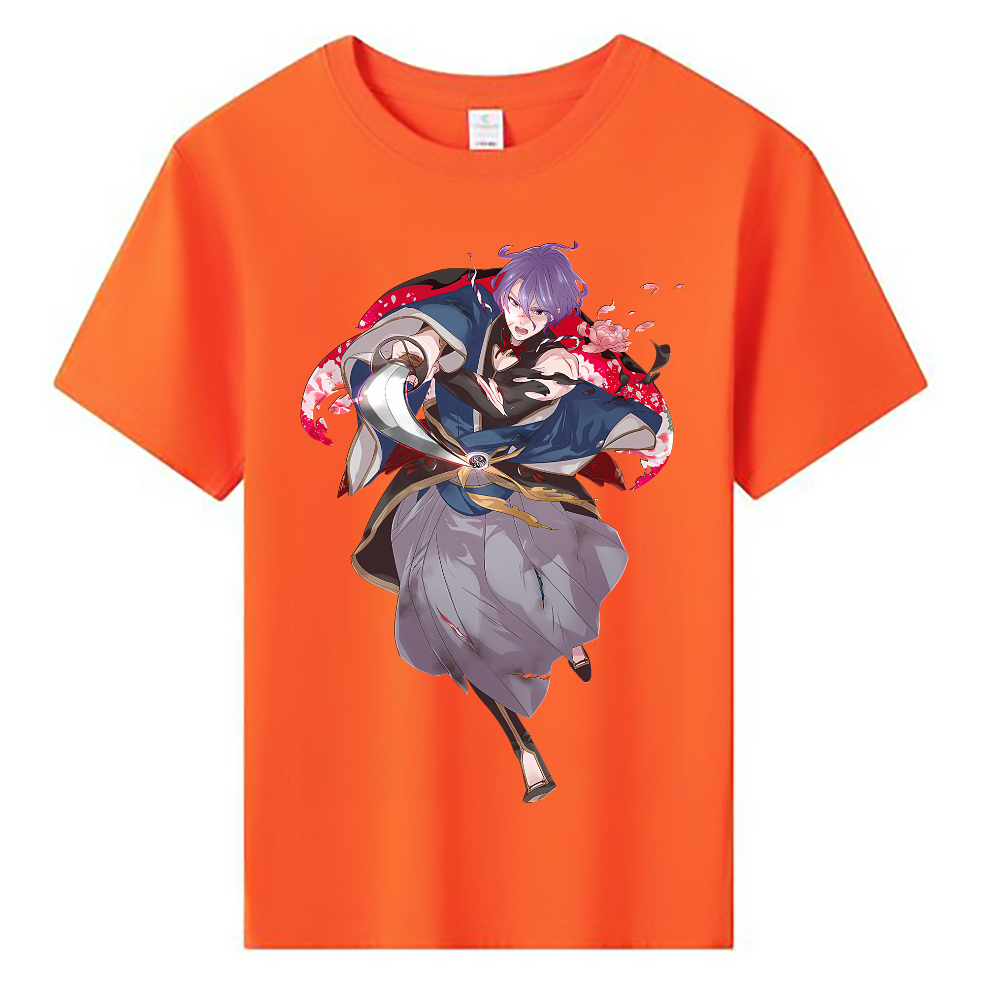 （画像用） 刀剣乱舞 Touken Ranbu 綿100％キッズTシャツ（フロントプリント）