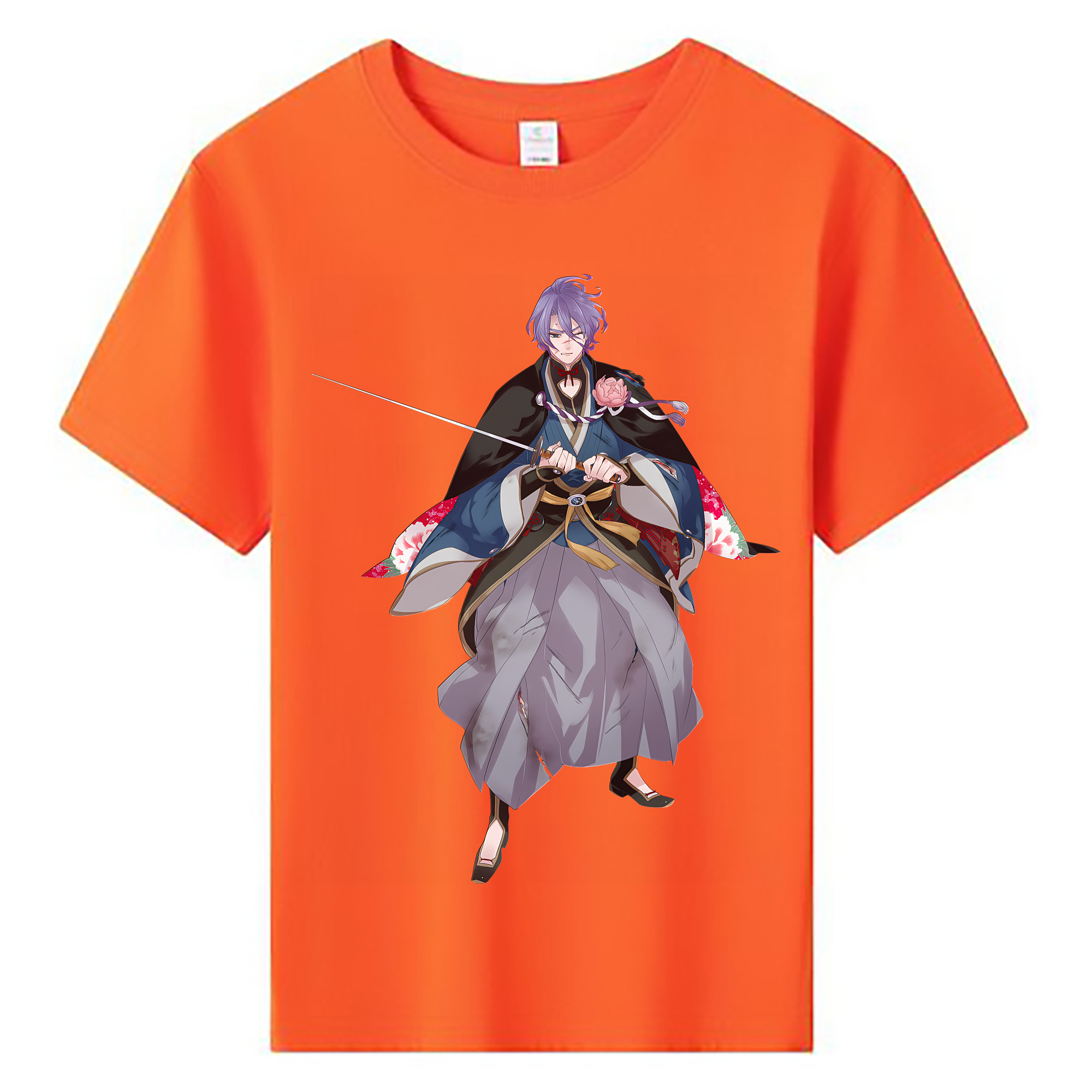 （画像用） 刀剣乱舞 Touken Ranbu 綿100％キッズTシャツ（フロントプリント）