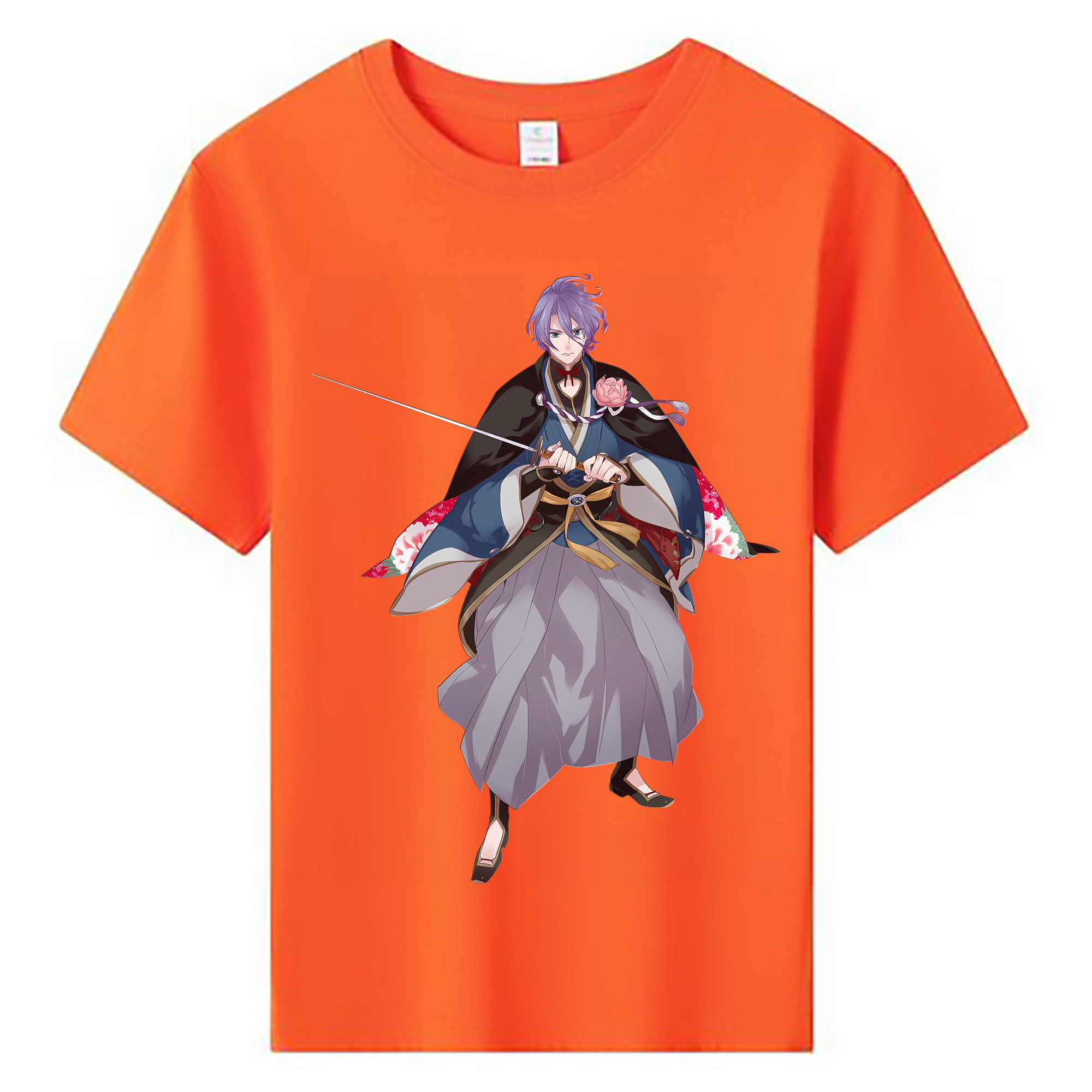 （画像用） 刀剣乱舞 Touken Ranbu 綿100％キッズTシャツ（フロントプリント）