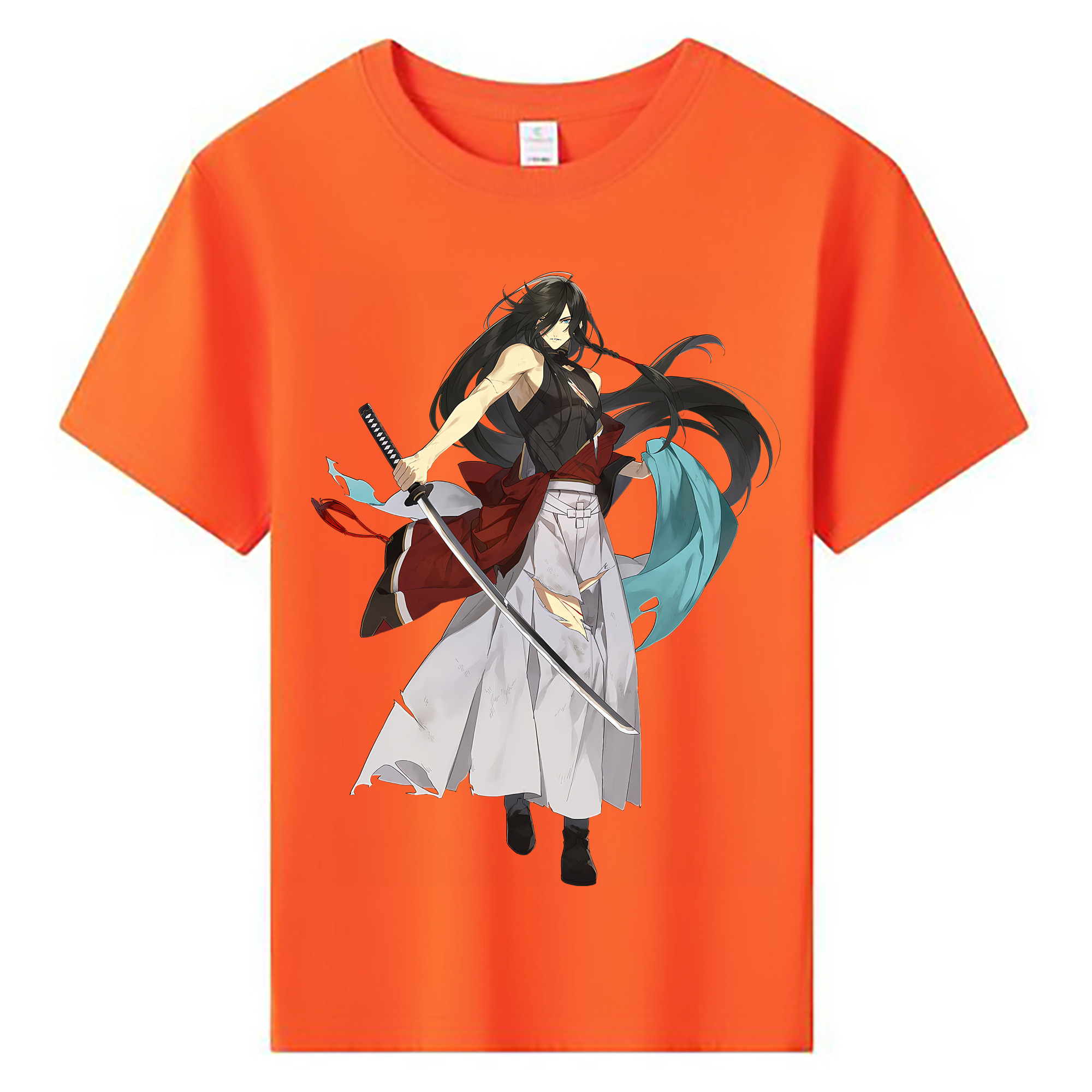 （画像用） 刀剣乱舞 Touken Ranbu 綿100％キッズTシャツ（フロントプリント）