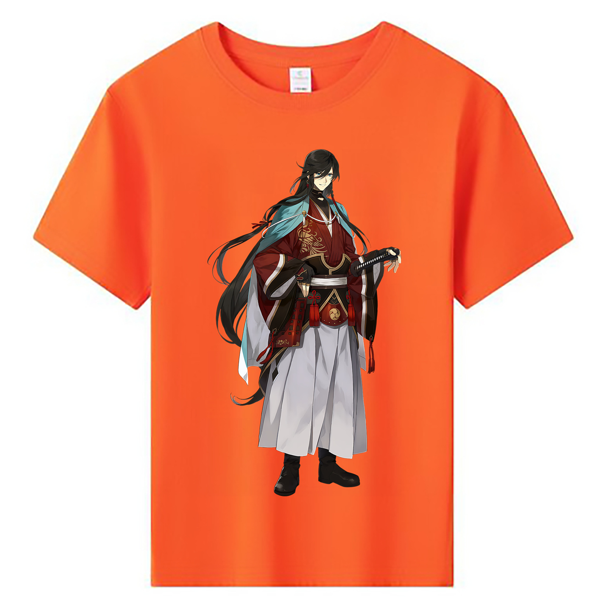 （画像用） 刀剣乱舞 Touken Ranbu 綿100％キッズTシャツ（フロントプリント）